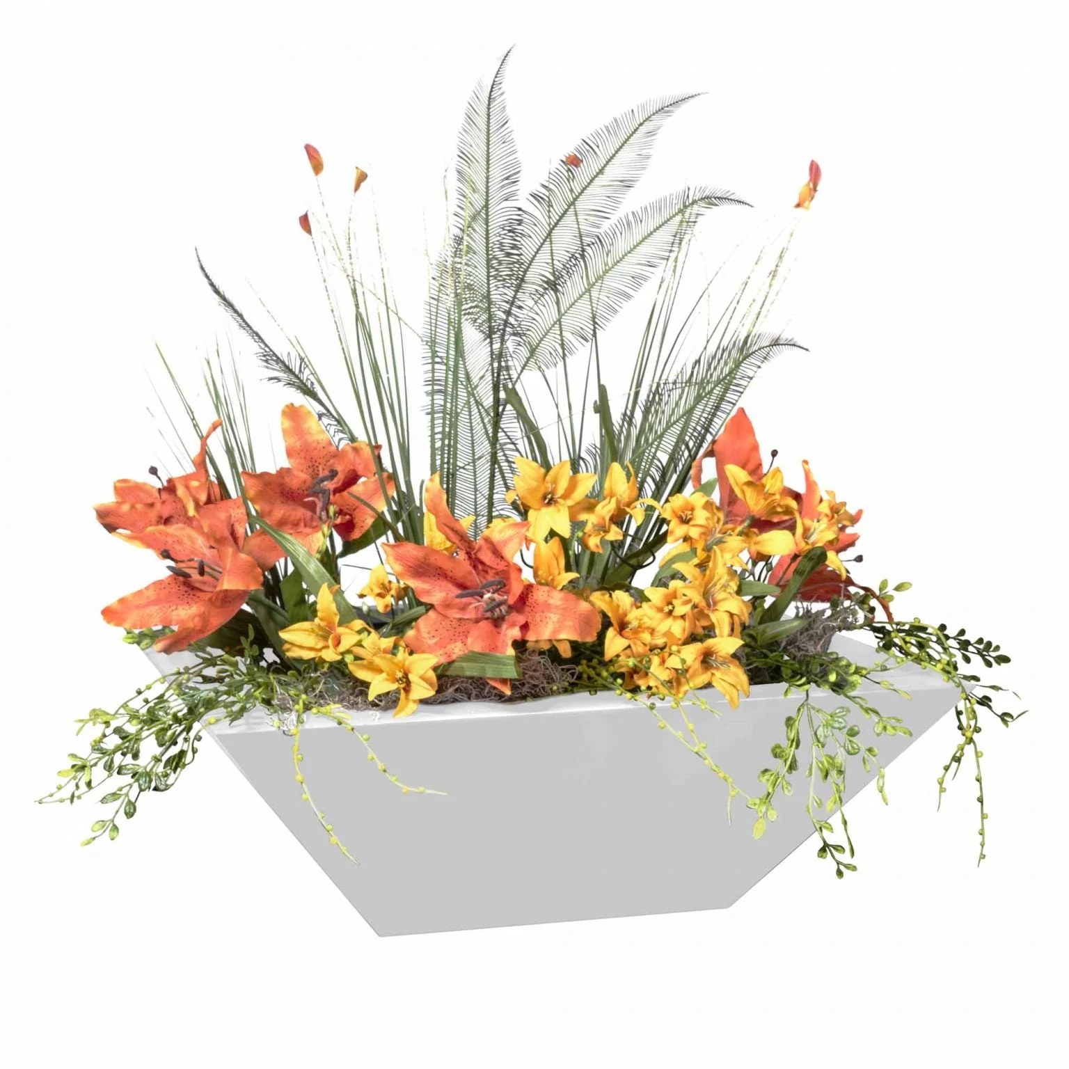 The Outdoor Plus Maya Planter Bowl | Metal Powder Coat - Image 2