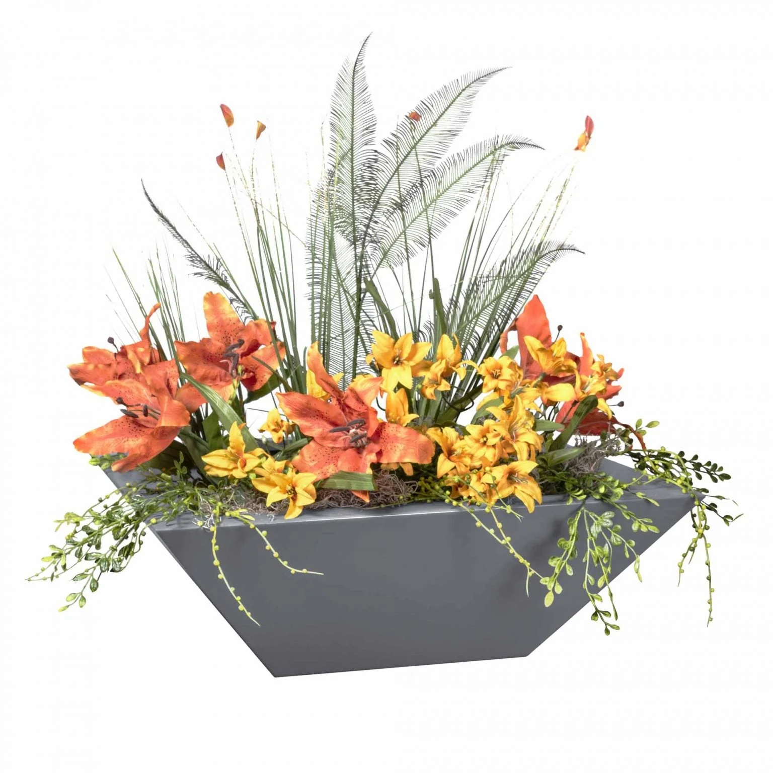 The Outdoor Plus Maya Planter Bowl | Metal Powder Coat - Image 3