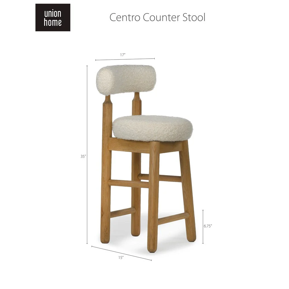 Union Home Centro Counter Stool DIN00262 - Image 9