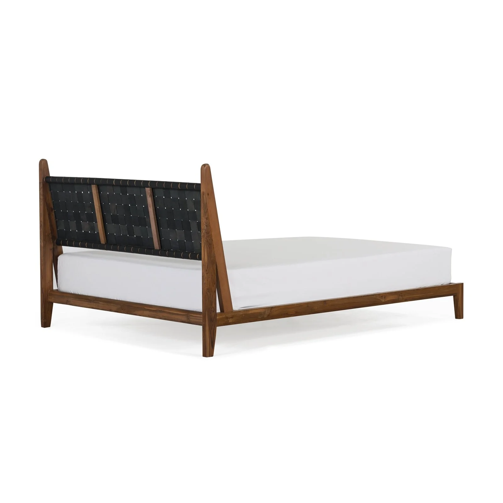 Union Home Cove King Bed - Black Leather BDM00061 - Image 4