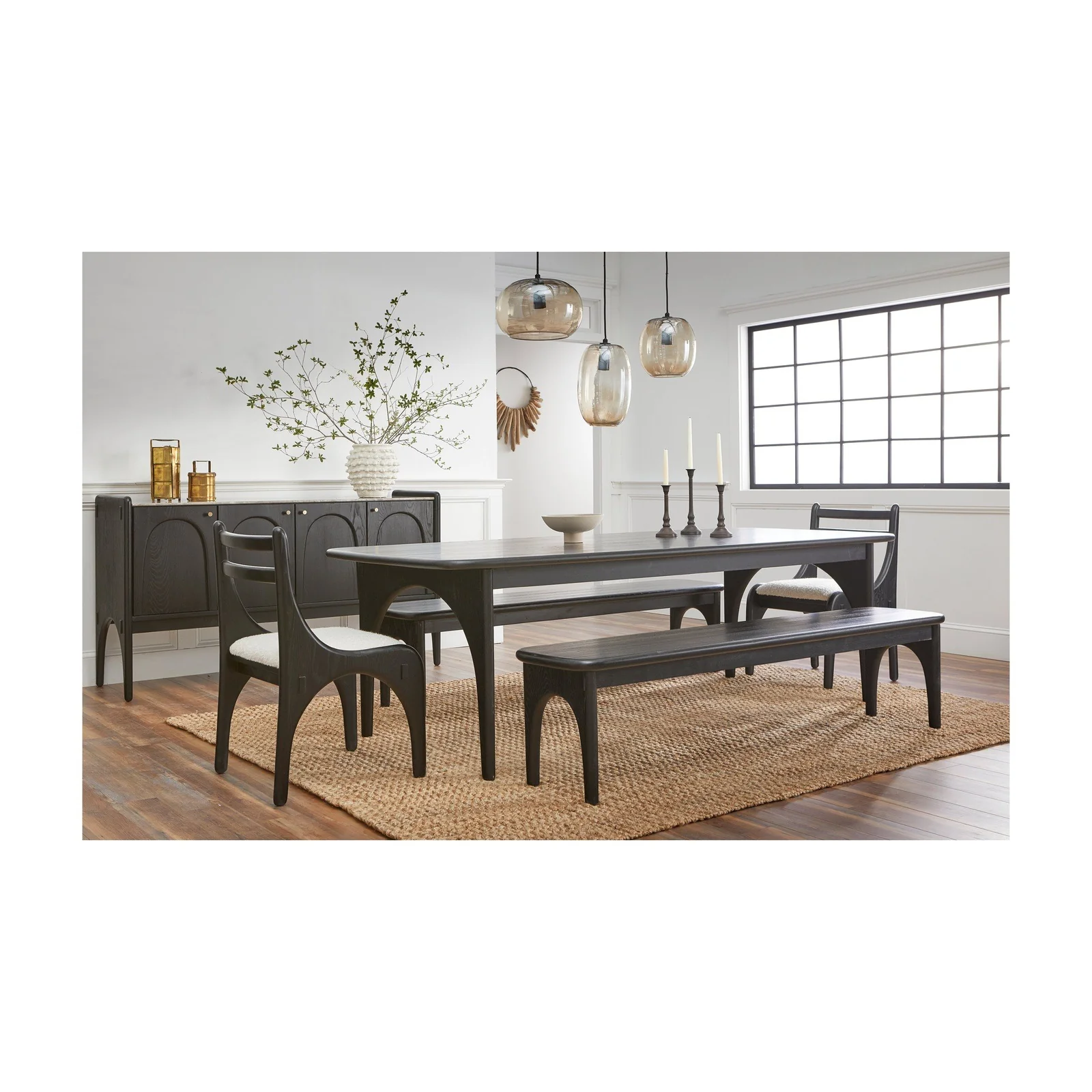 Union Home Luna Chair - Charcoal DIN00282 - Image 9