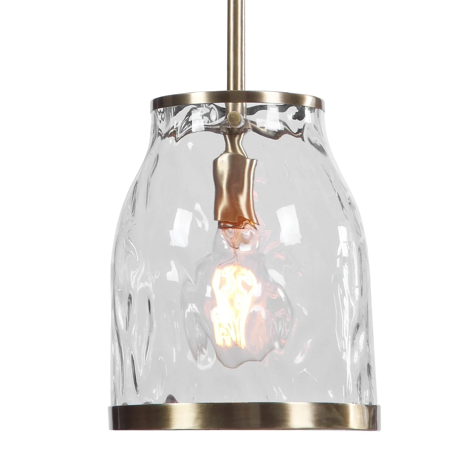 Uttermost Crossley 1 Light Glass Mini Pendant 22187 - Image 3