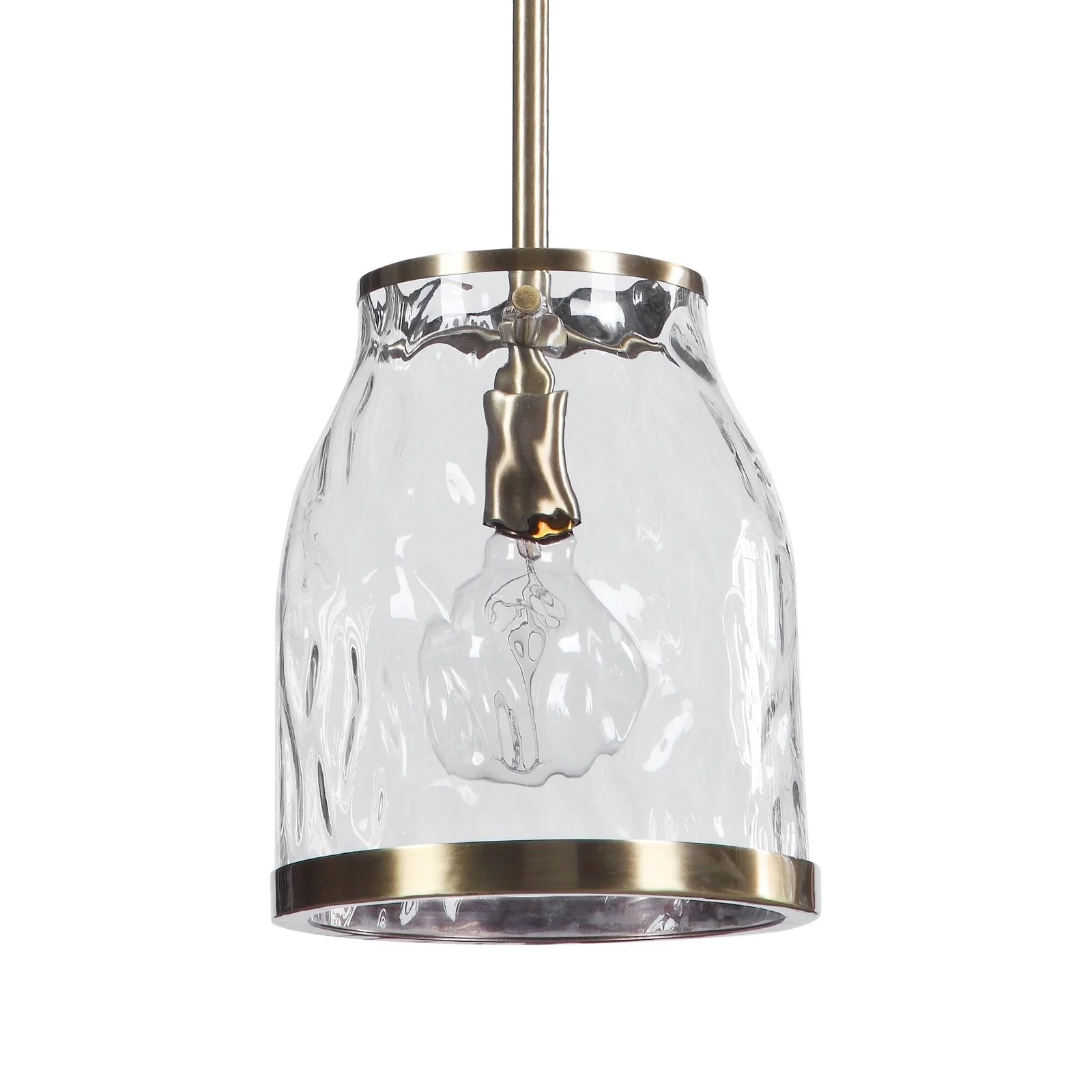 Uttermost Crossley 1 Light Glass Mini Pendant 22187 - Image 4