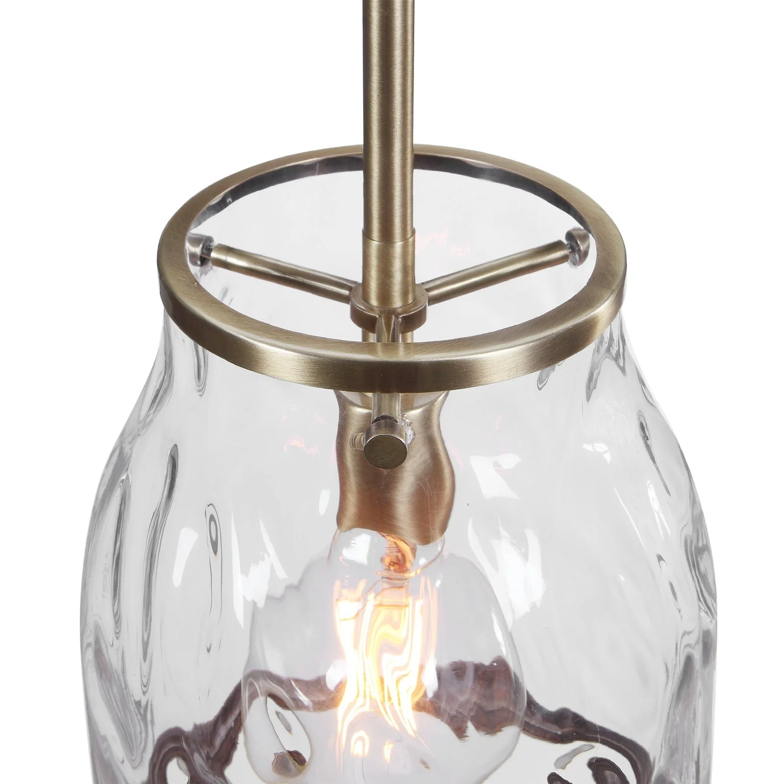 Uttermost Crossley 1 Light Glass Mini Pendant 22187 - Image 6