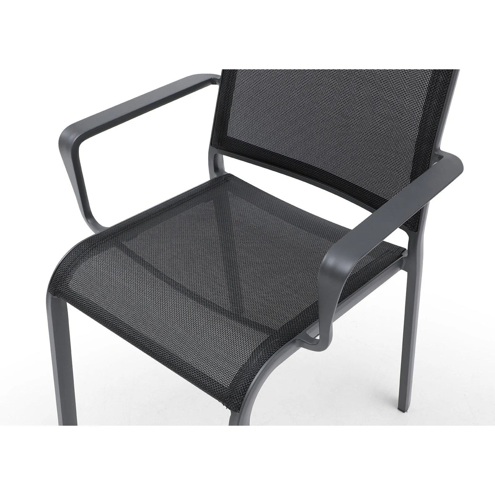 Whiteline Modern Living Aloha Outdoor Dining Armchair - Image 7