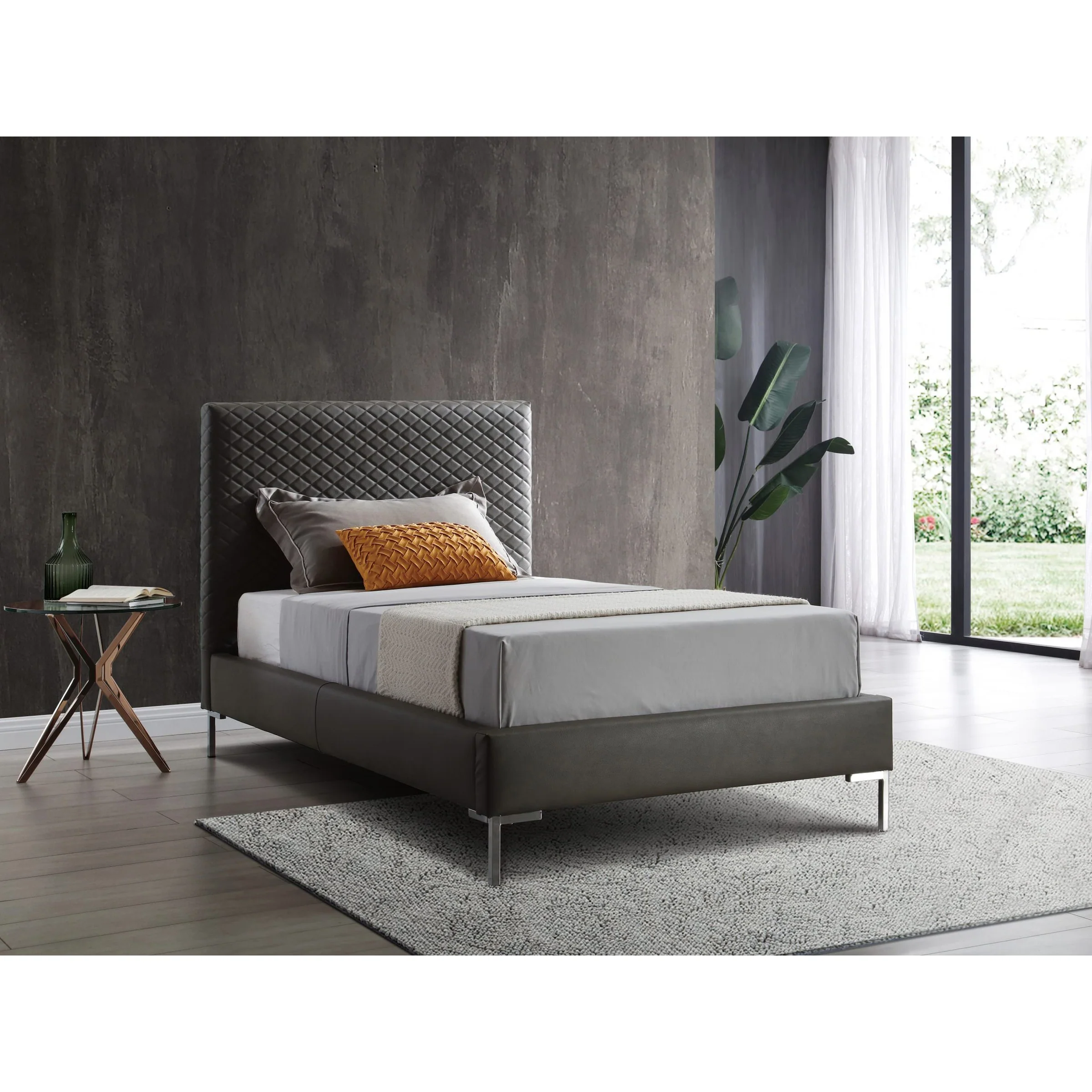 Whiteline Modern Living Liz Twin Bed