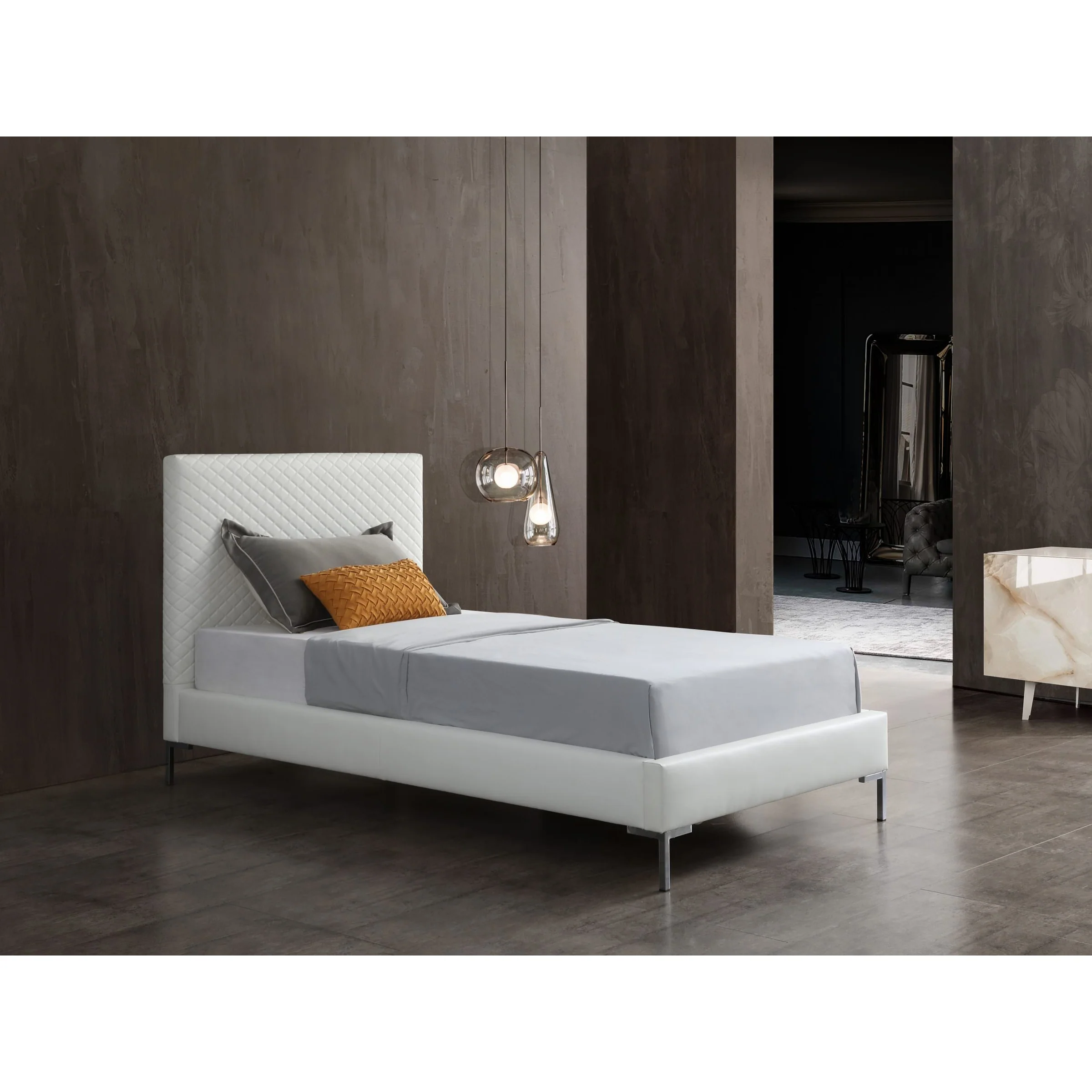 Whiteline Modern Living Liz Twin Bed - Image 4