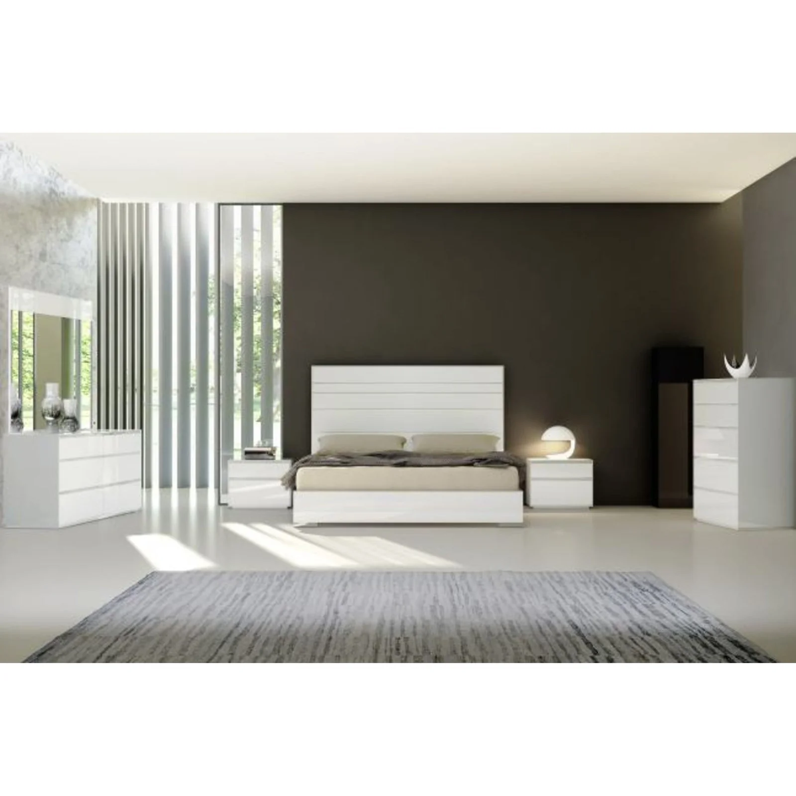 Whiteline Modern Living Malibu Dresser
