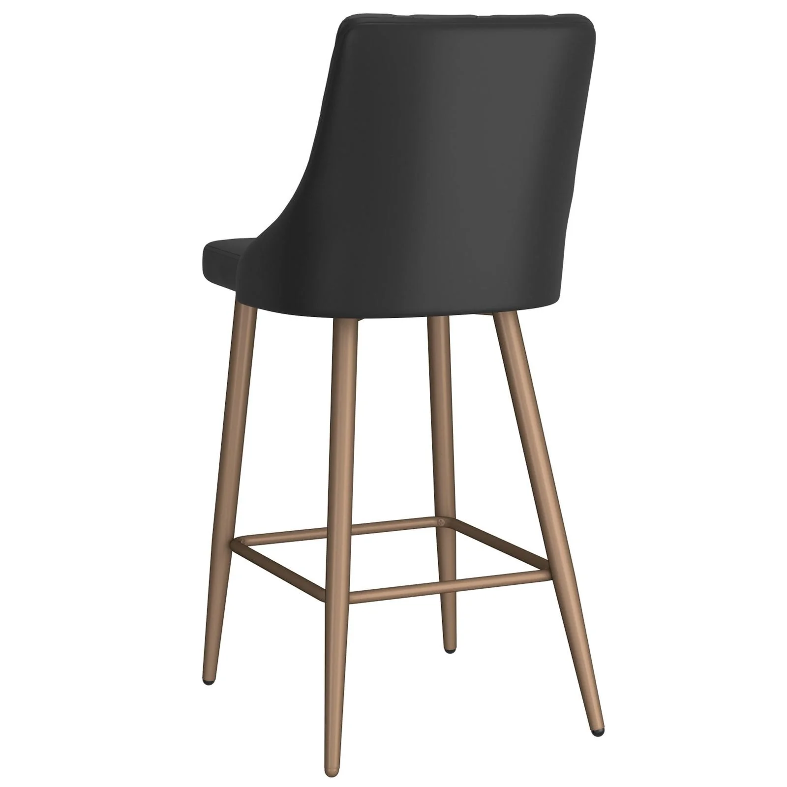 Worldwide Home Furnishings Antoine-26'' Counter Stool-Black 26" Counter Stool, Set Of 2 203-573BK - Image 4