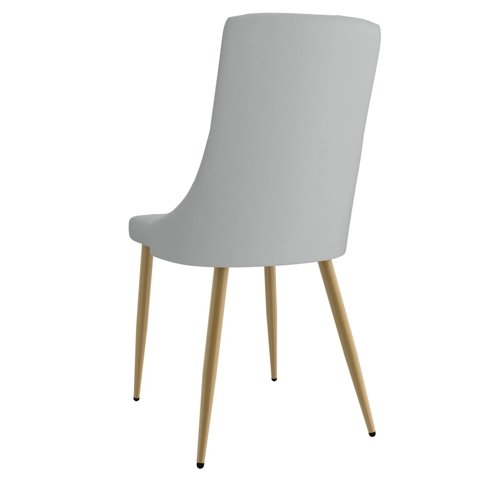Worldwide Home Furnishings Antoine-Side Chair-Light Grey Side Chair, Set Of 2 202-573LG - Image 4