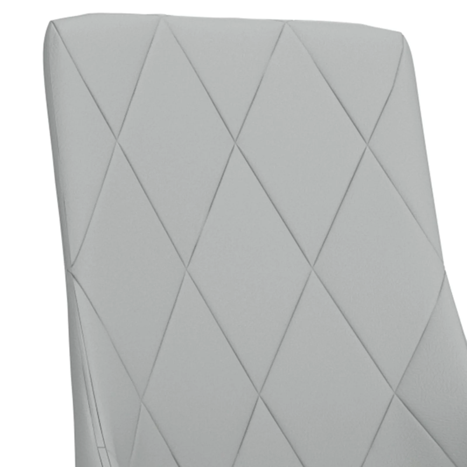 Worldwide Home Furnishings Antoine-Side Chair-Light Grey Side Chair, Set Of 2 202-573LG - Image 7
