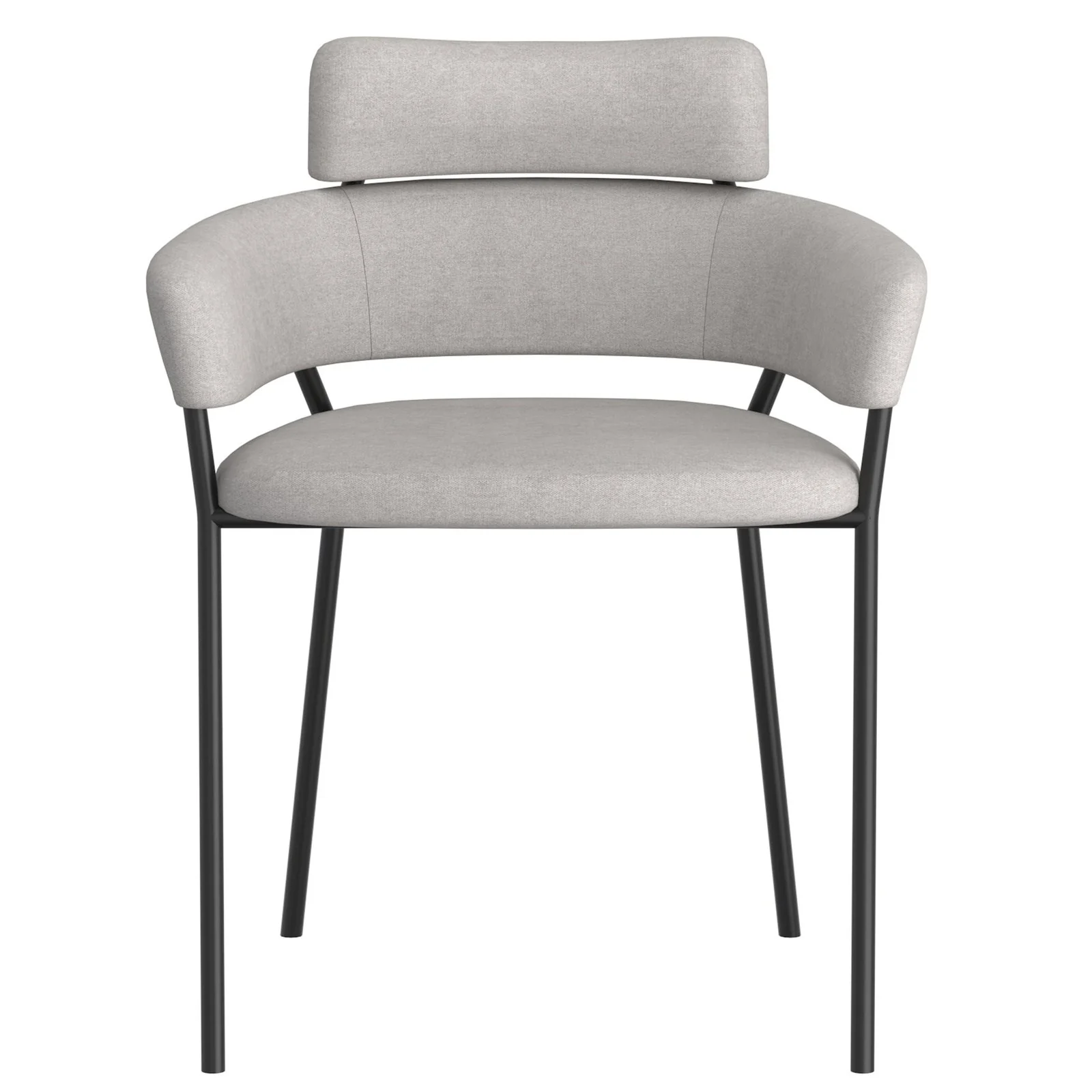Worldwide Home Furnishings Axel-Side Chair-Grey Side Chair, Set Of 2 202-674GRY - Image 6