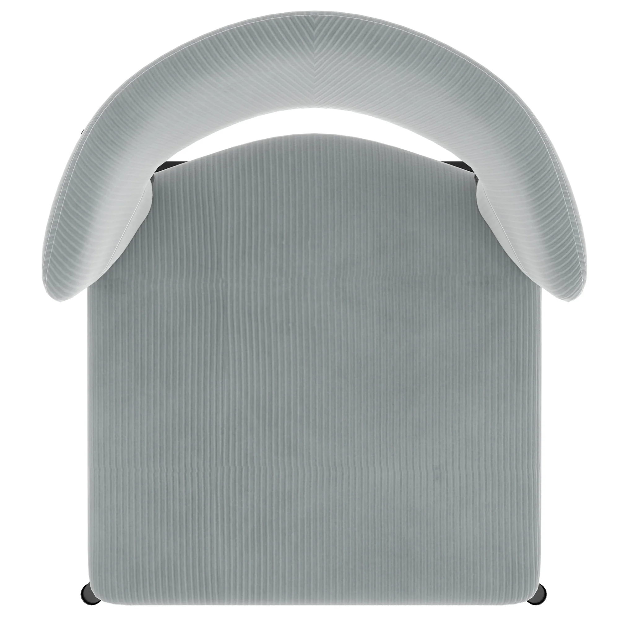 Worldwide Home Furnishings Camille-26'' Counter Stool-Light Grey 26" Counter Stool, Set Of 2 203-532LGY - Image 7