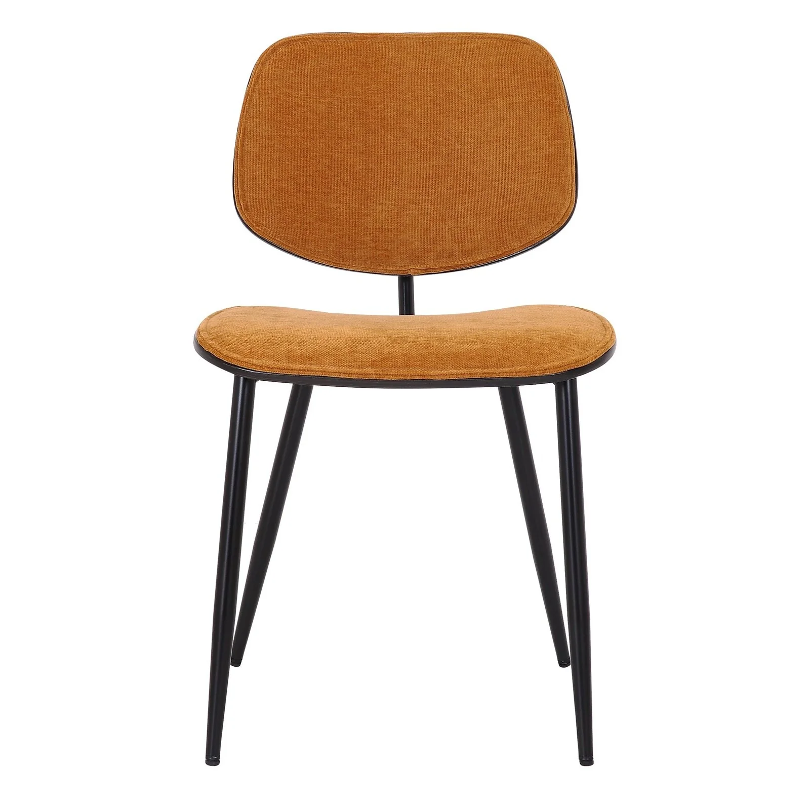 Worldwide Home Furnishings Capri-Side Chair-Rust Side Chair, Set Of 2 202-591RS - Image 6