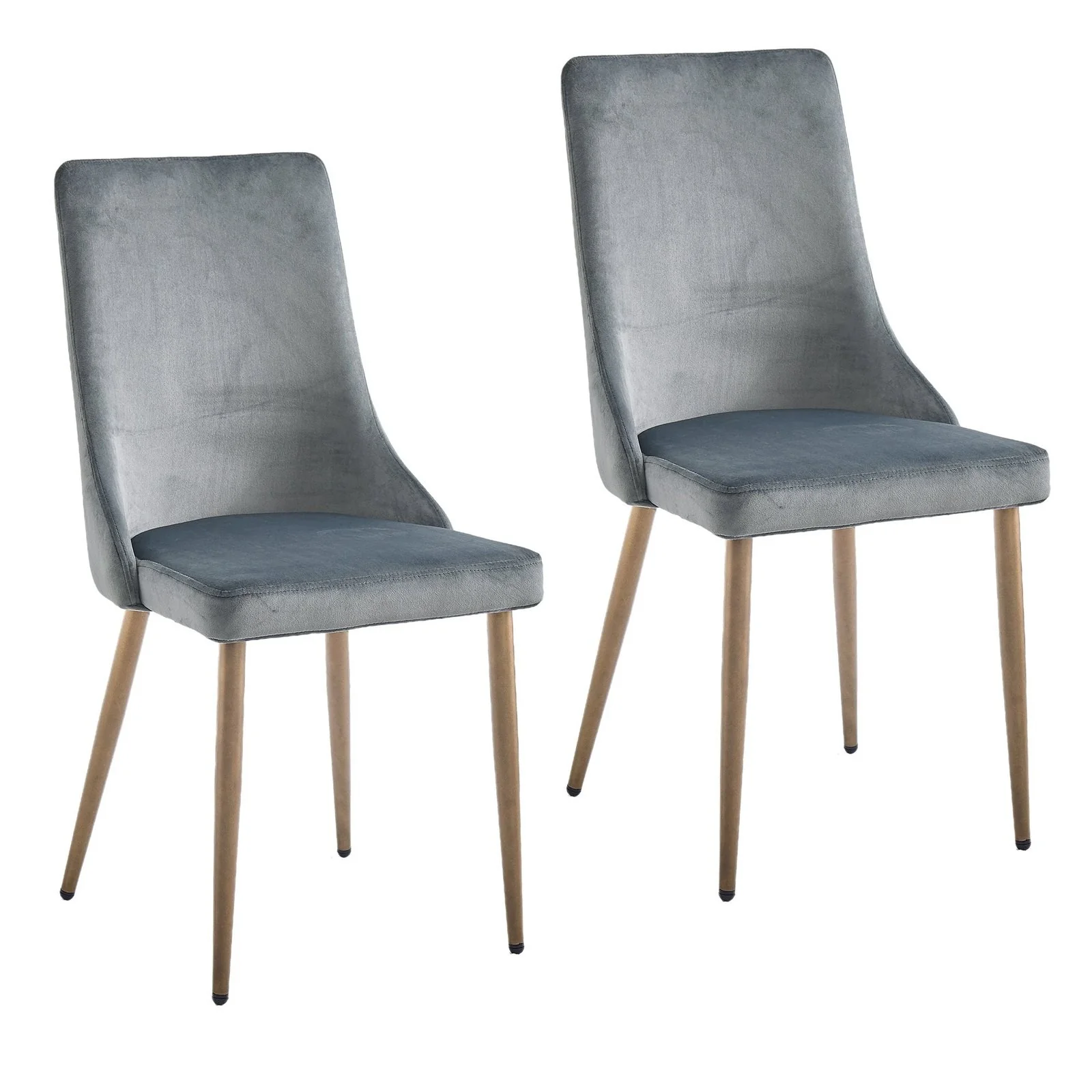 Worldwide Home Furnishings Carmilla Dining 5pc Set-Chair Grey 5pc Dining Set 207-353GD_GY - Image 10
