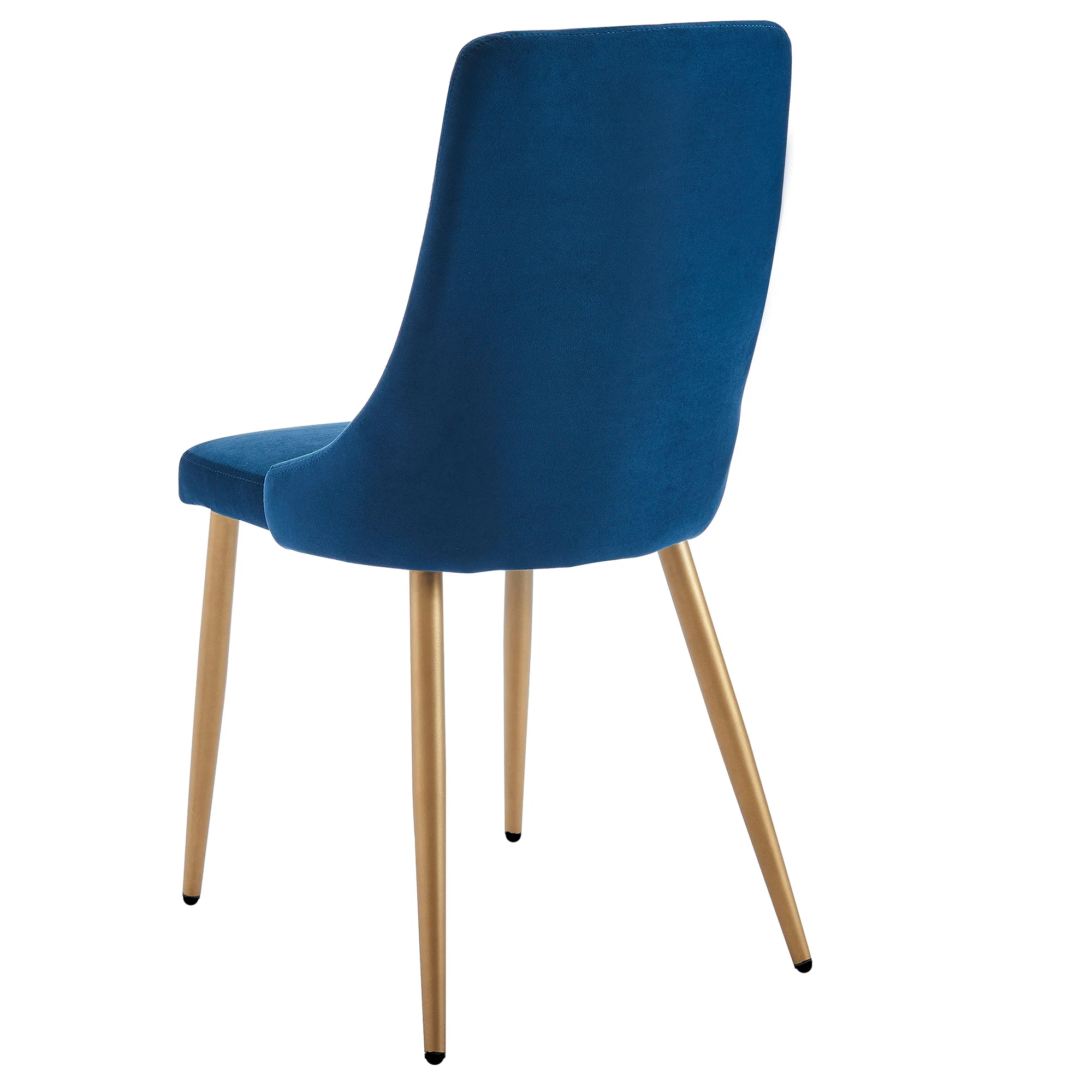 Worldwide Home Furnishings Carmilla-Side Chair-Blue Side Chair, Set Of 2 202-353BLU - Image 5