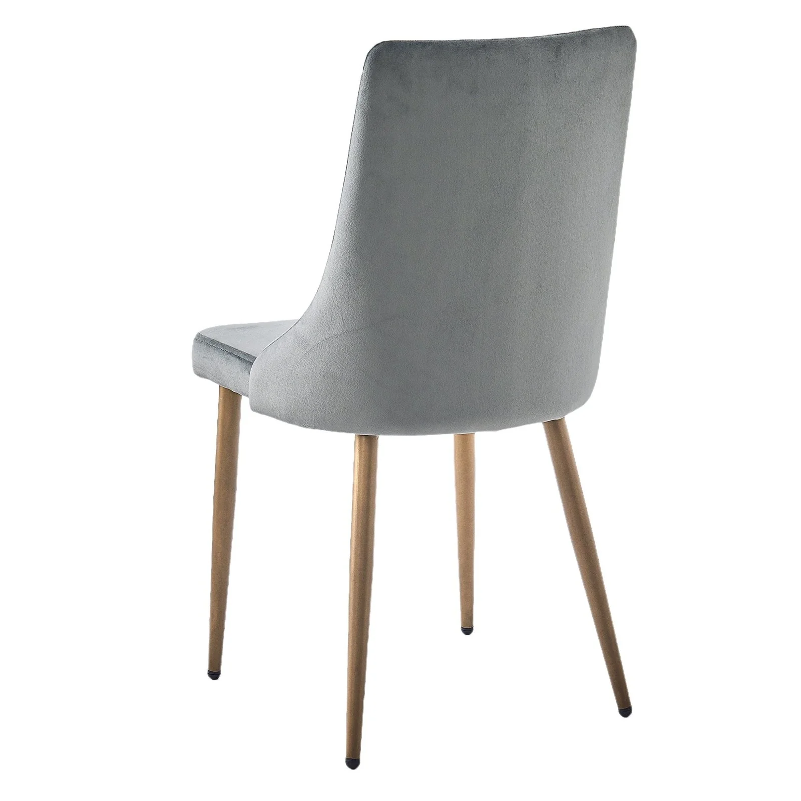Worldwide Home Furnishings Carmilla-Side Chair-Grey Side Chair, Set Of 2 202-353GY - Image 5