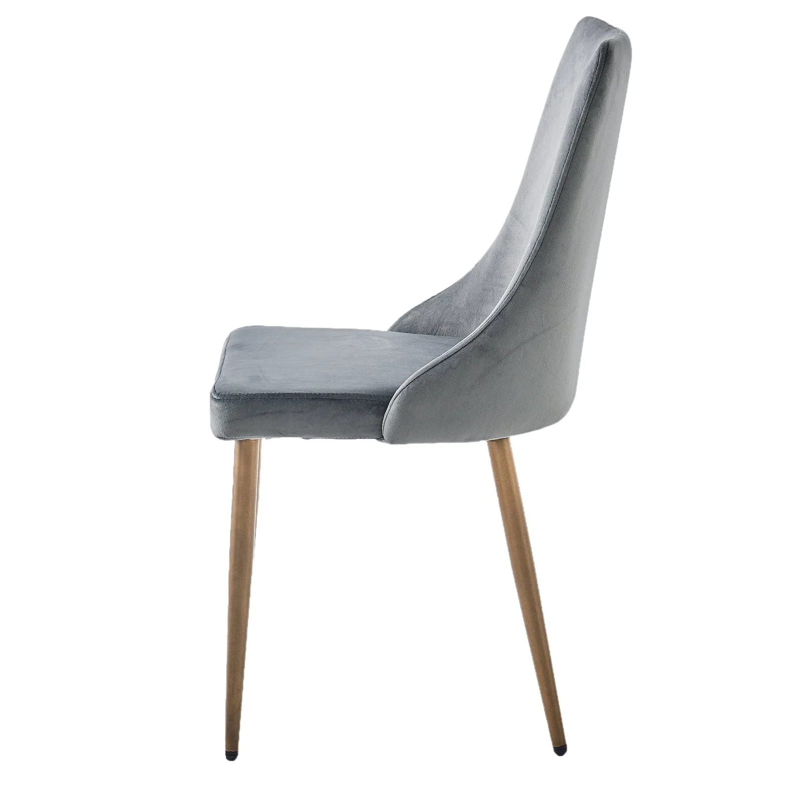 Worldwide Home Furnishings Carmilla-Side Chair-Grey Side Chair, Set Of 2 202-353GY - Image 6
