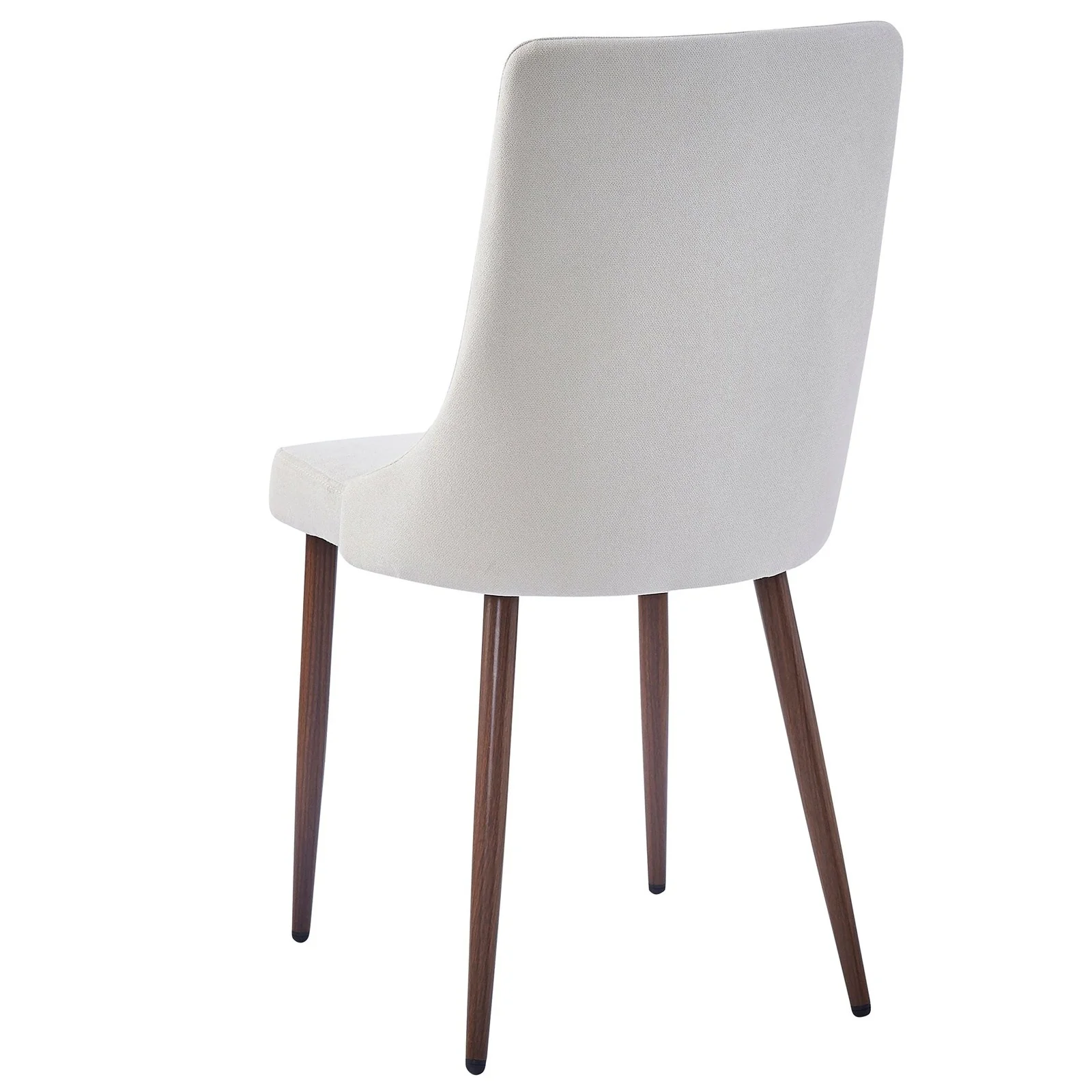 Worldwide Home Furnishings Cora-Side Chair Fabric-Beige Side Chair, Fabric, Set Of 2 202-182BG - Image 4