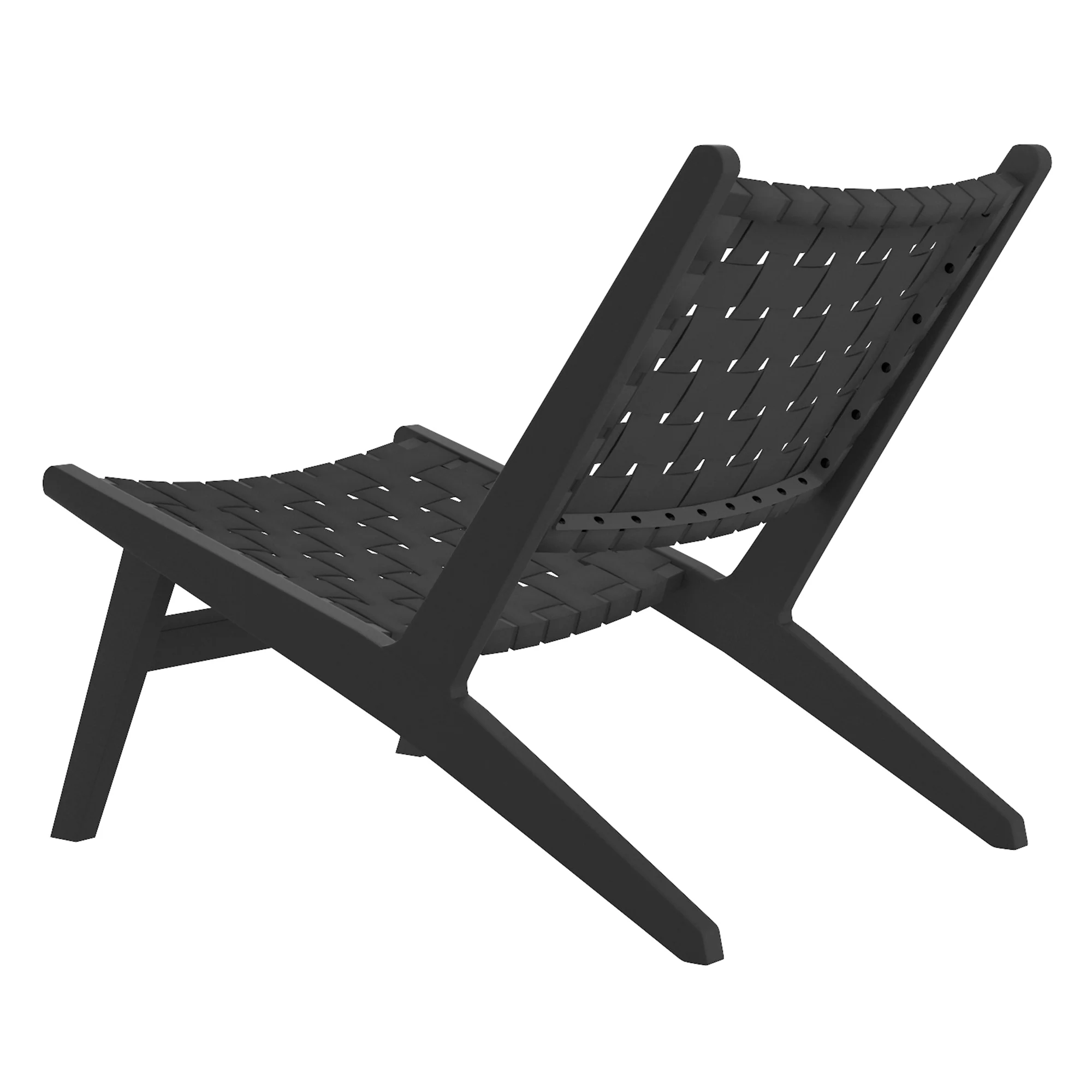 Worldwide Home Furnishings Cyrus-Accent Chair-Black Accent Chair 403-626BK - Image 3