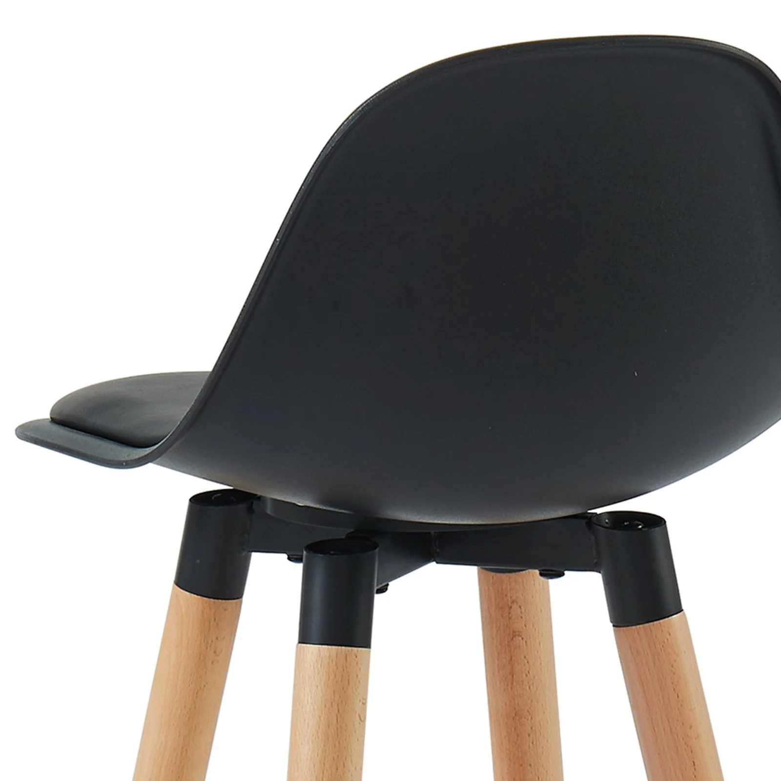 Worldwide Home Furnishings Diablo-26" Counter Stool-Black 26" Counter Stool, Set Of 2 203-352BK - Image 6