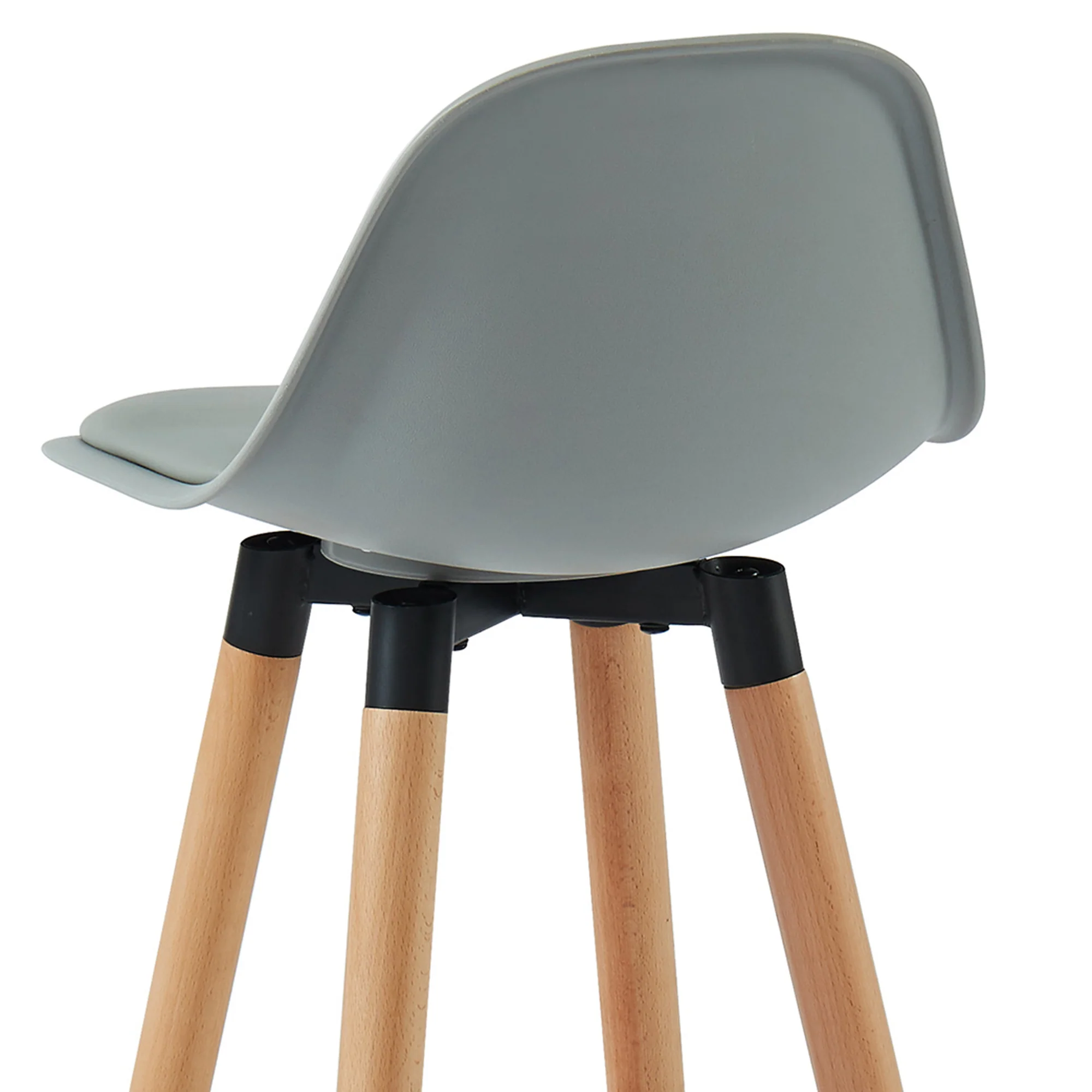 Worldwide Home Furnishings Diablo-26" Counter Stool-Grey 26" Counter Stool, Set Of 2 203-352GY - Image 6
