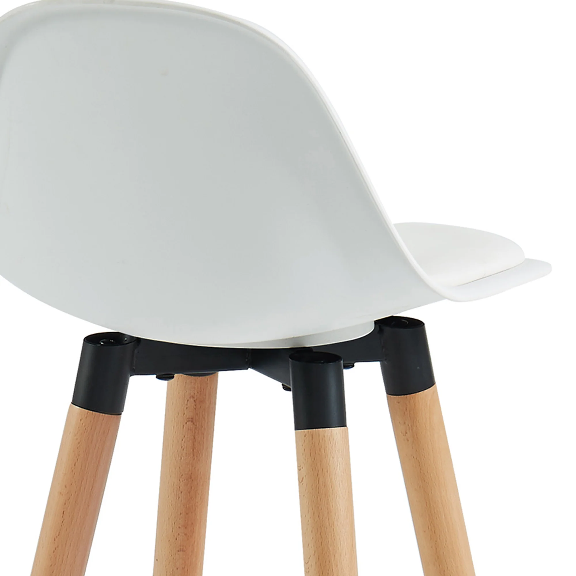 Worldwide Home Furnishings Diablo-26" Counter Stool-White 26" Counter Stool, Set Of 2 203-352WT - Image 6