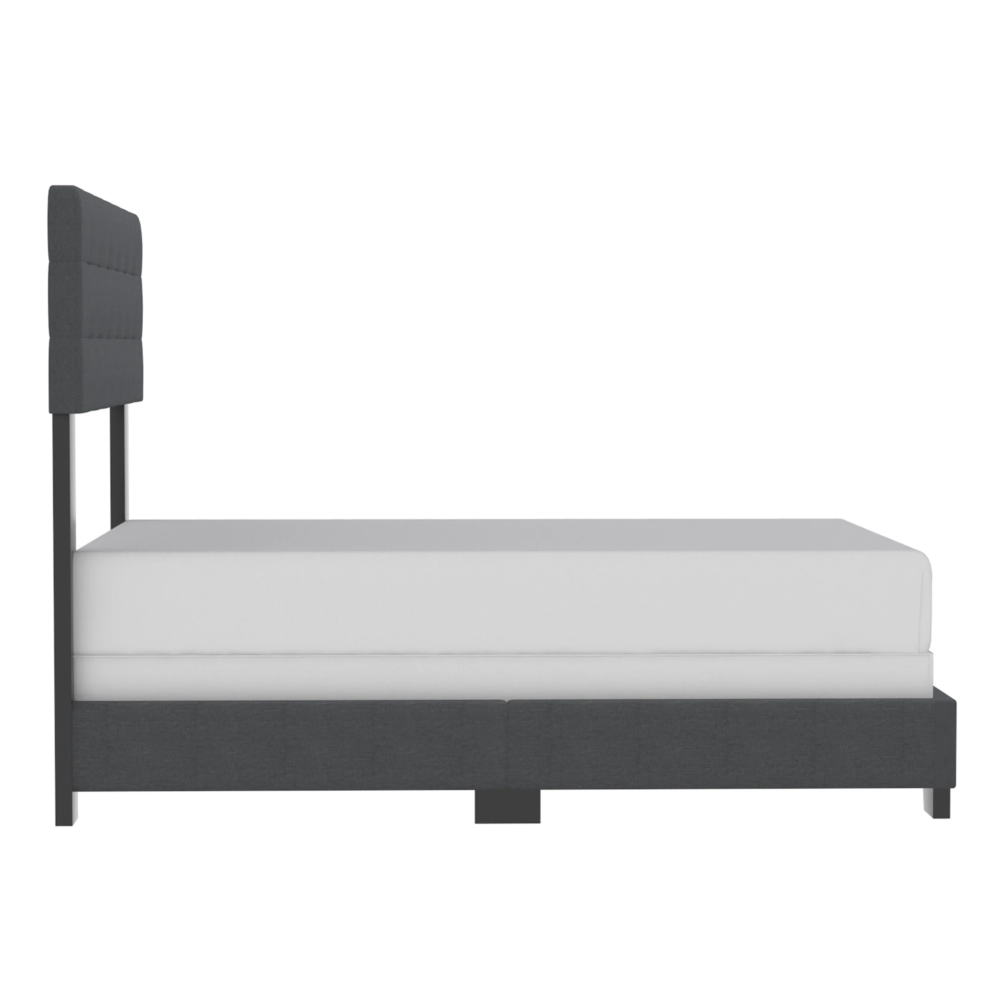 Worldwide Home Furnishings Exton-54'' Bed-Charcoal 54" Double Bed 101-298D-CHL - Image 3