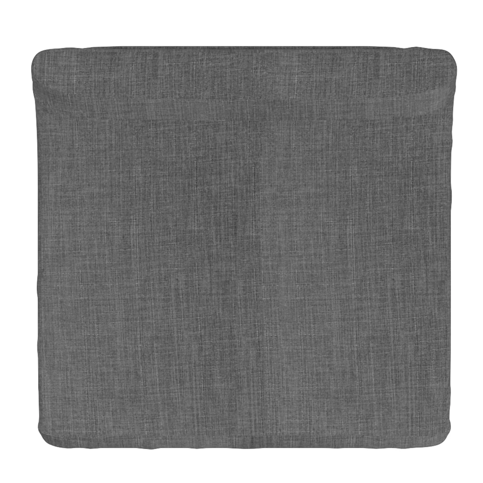 Worldwide Home Furnishings Fabia Ii-Air Lift Stool-Grey Fabric Air-Lift Stool, Fabric, Set Of 2 203-181GY - Image 7