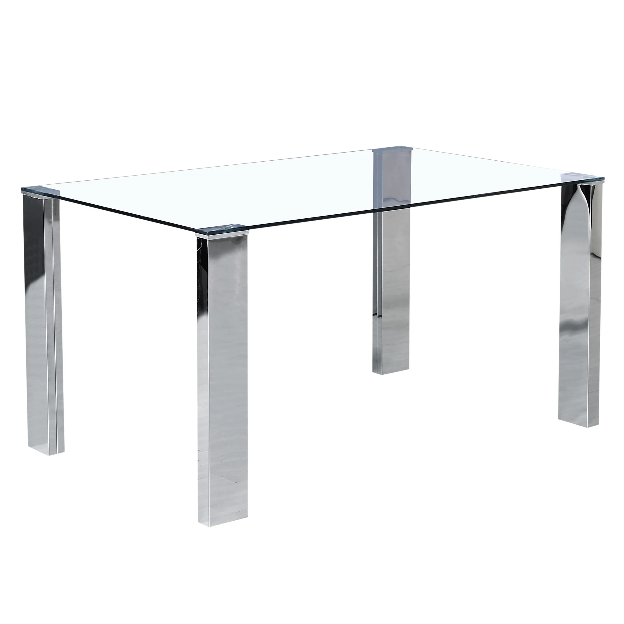 Worldwide Home Furnishings Frankfurt_Maxim Gy-5pc Dining Set 5pc Dining Set 207-165/489GY - Image 2