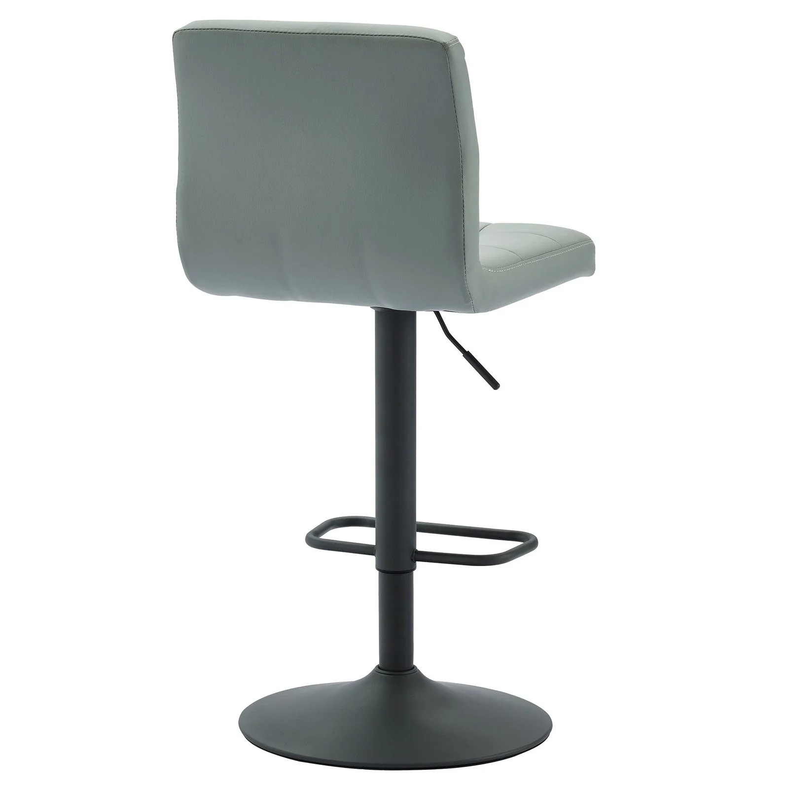 Worldwide Home Furnishings Fusion-Air Lift Stool-Grey Adjustable Air-Lift Stool, Set Of 2 203-336GRY - Image 4