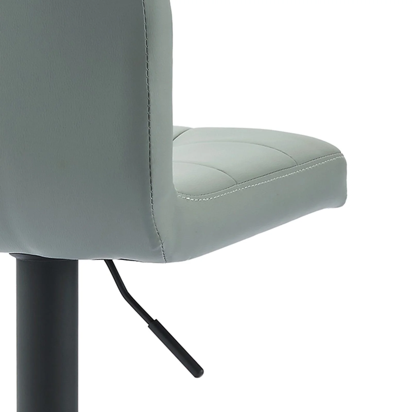 Worldwide Home Furnishings Fusion-Air Lift Stool-Grey Adjustable Air-Lift Stool, Set Of 2 203-336GRY - Image 7
