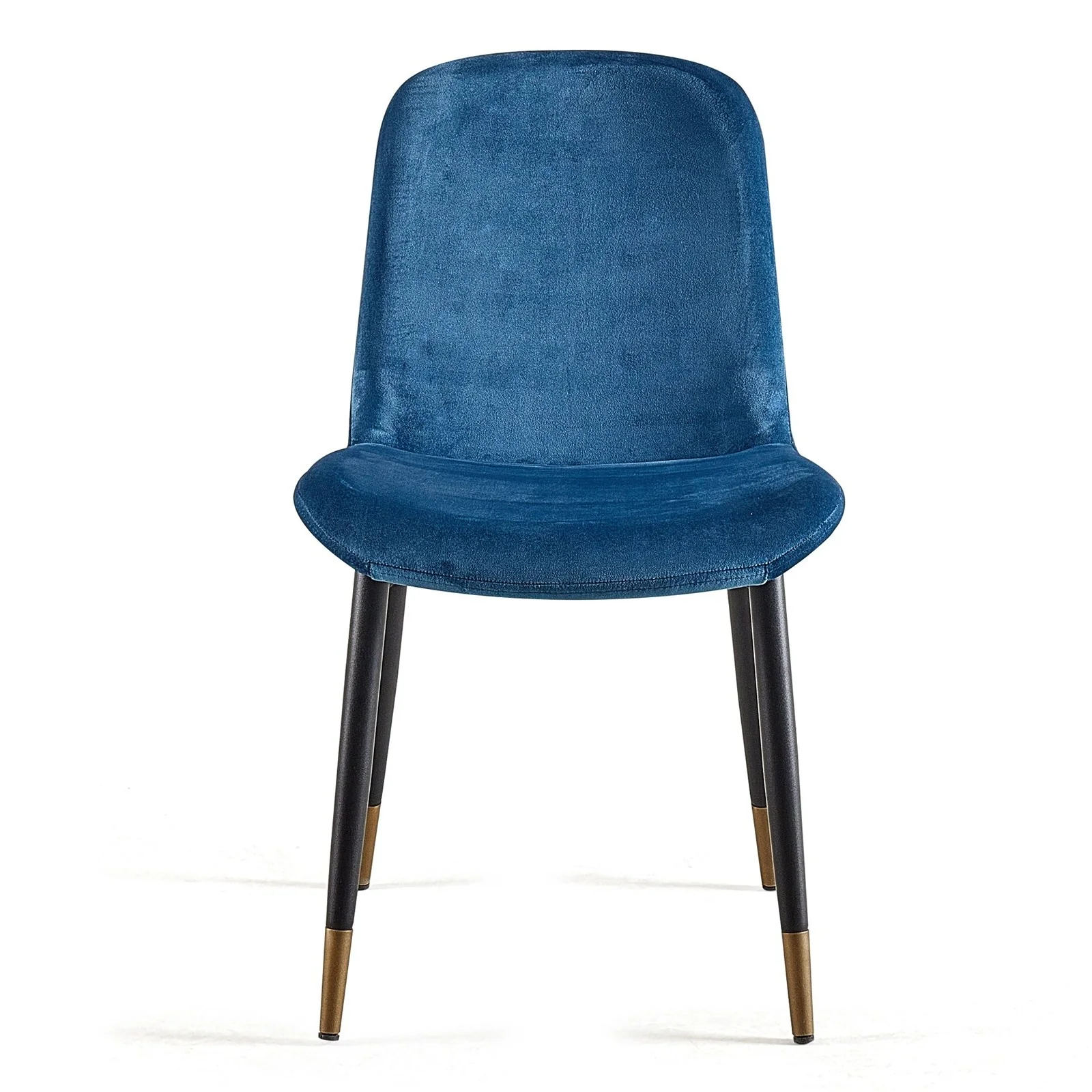 Worldwide Home Furnishings Gabi-Side Chair-Blue Side Chair, Set Of 2 202-293BLU - Image 4