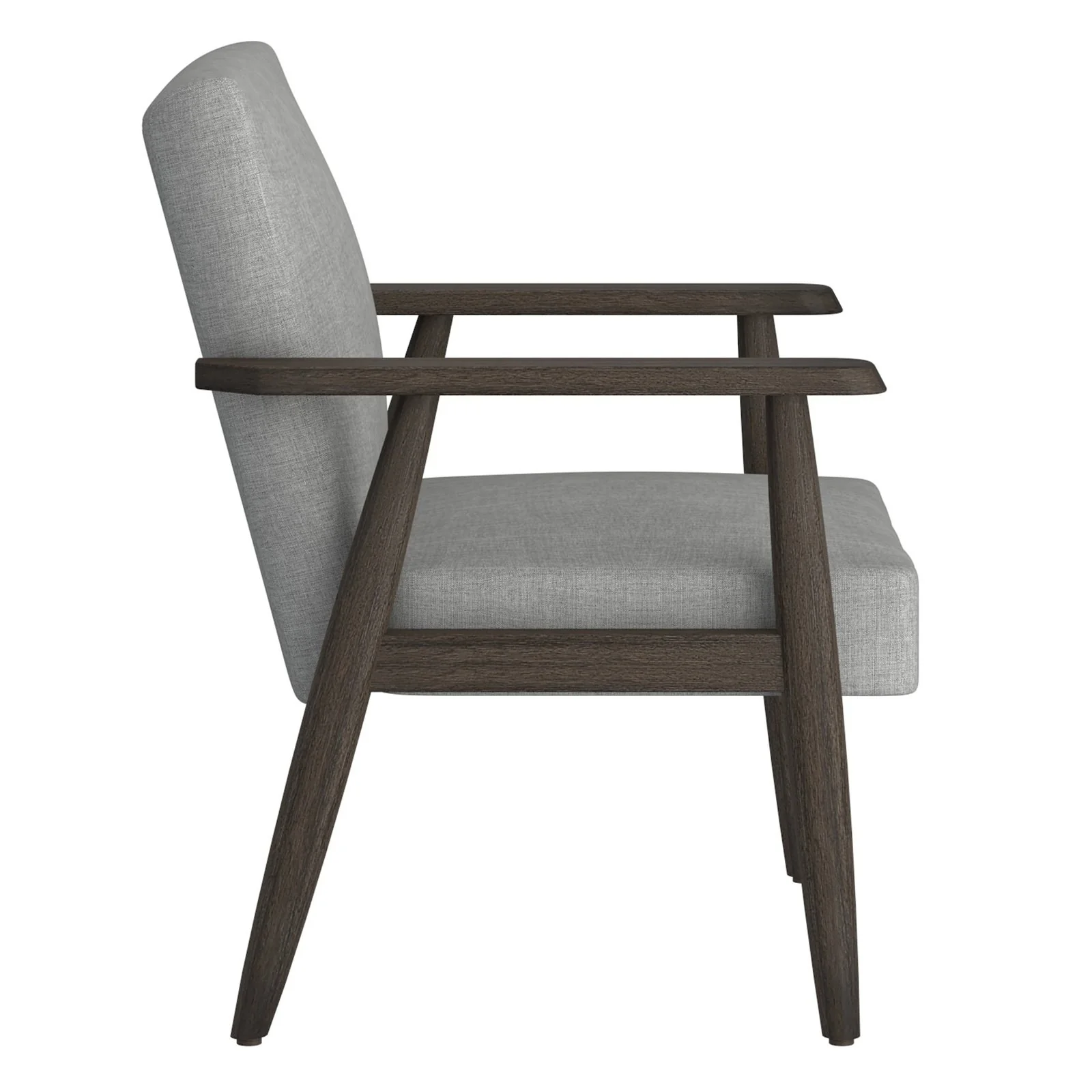 Worldwide Home Furnishings Huxly-Accent Chair-Grey Accent Chair 403-588GY - Image 4
