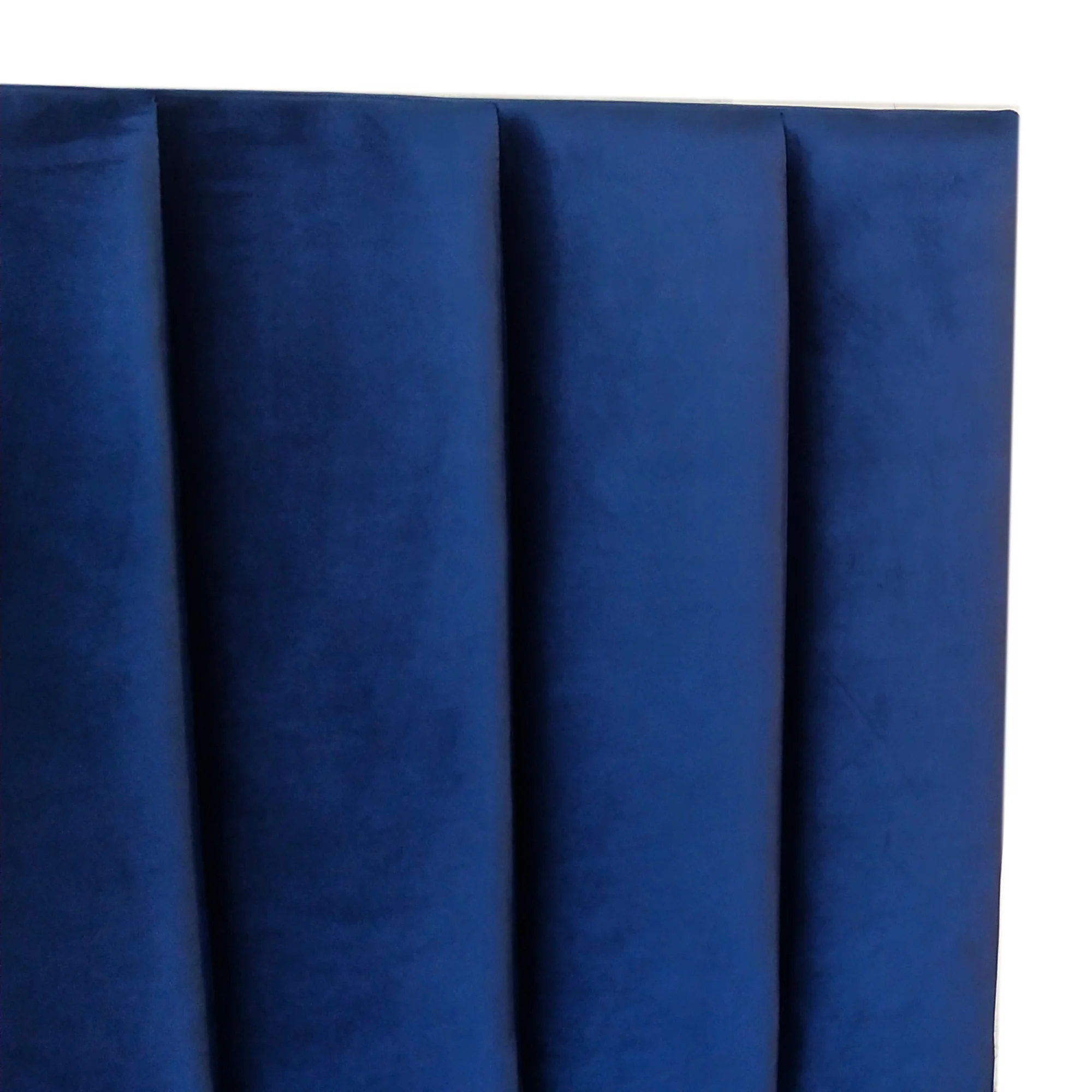 Worldwide Home Furnishings Jedd-54'' Bed-Blue Velvet 54" Double Bed, Velvet 101-297D-NAV - Image 7