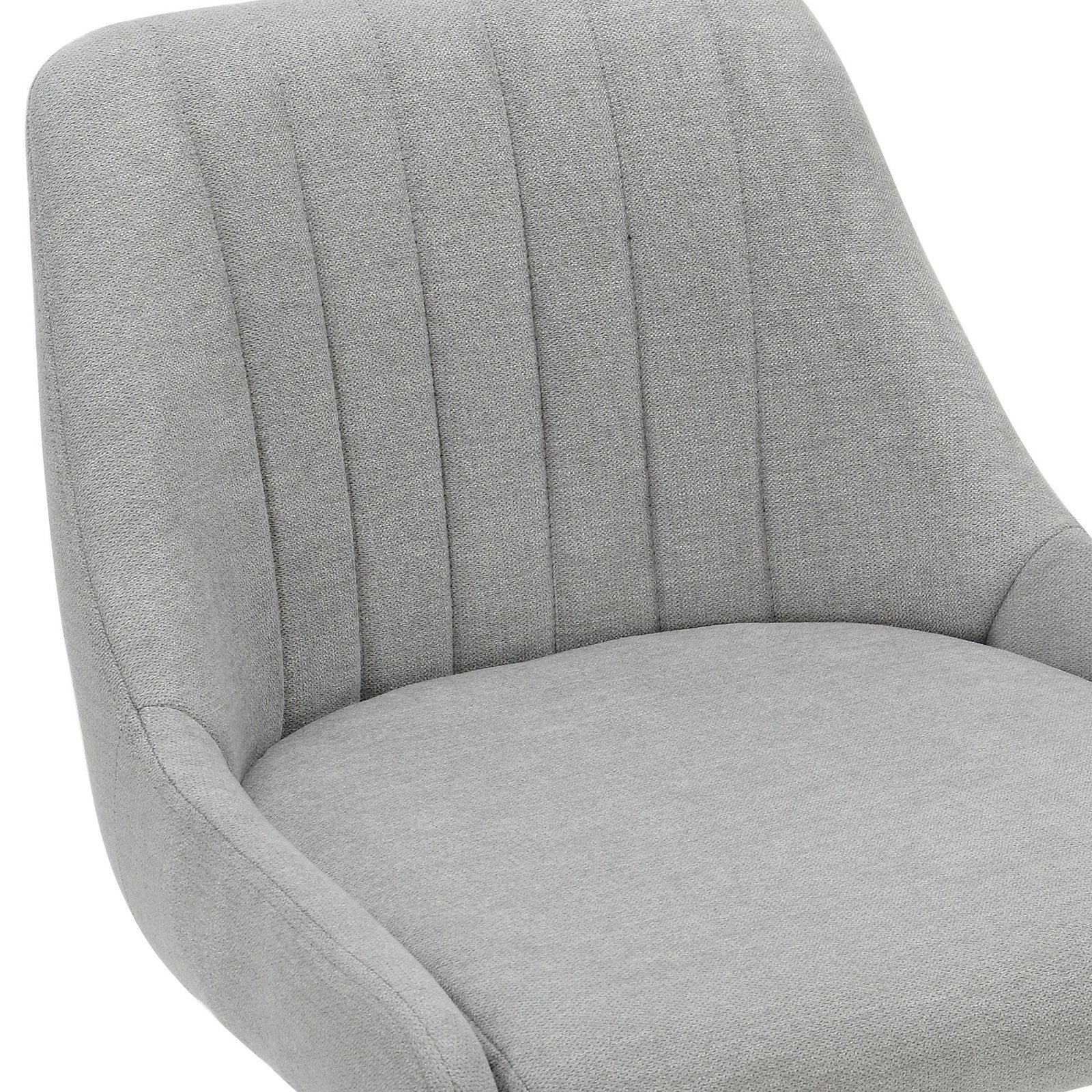 Worldwide Home Furnishings Kron-Air Lift Stool-Grey Fabric Air-Lift Stool, Fabric, Set Of 2 203-574GY - Image 7