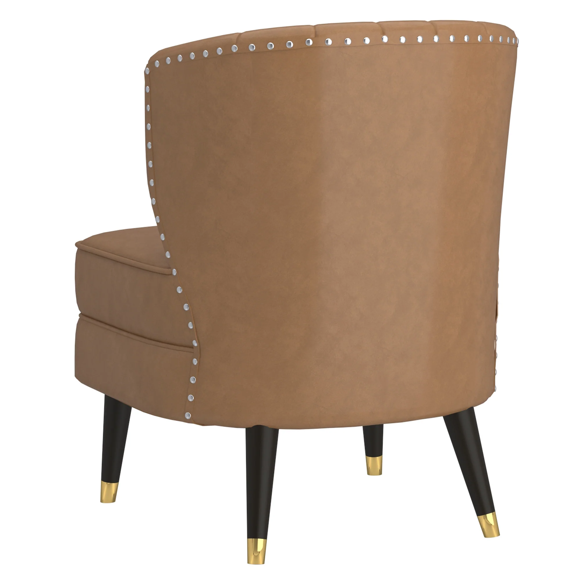 Worldwide Home Furnishings Kyrie-Accent Chair-Saddle Accent Chair 403-587SD - Image 3
