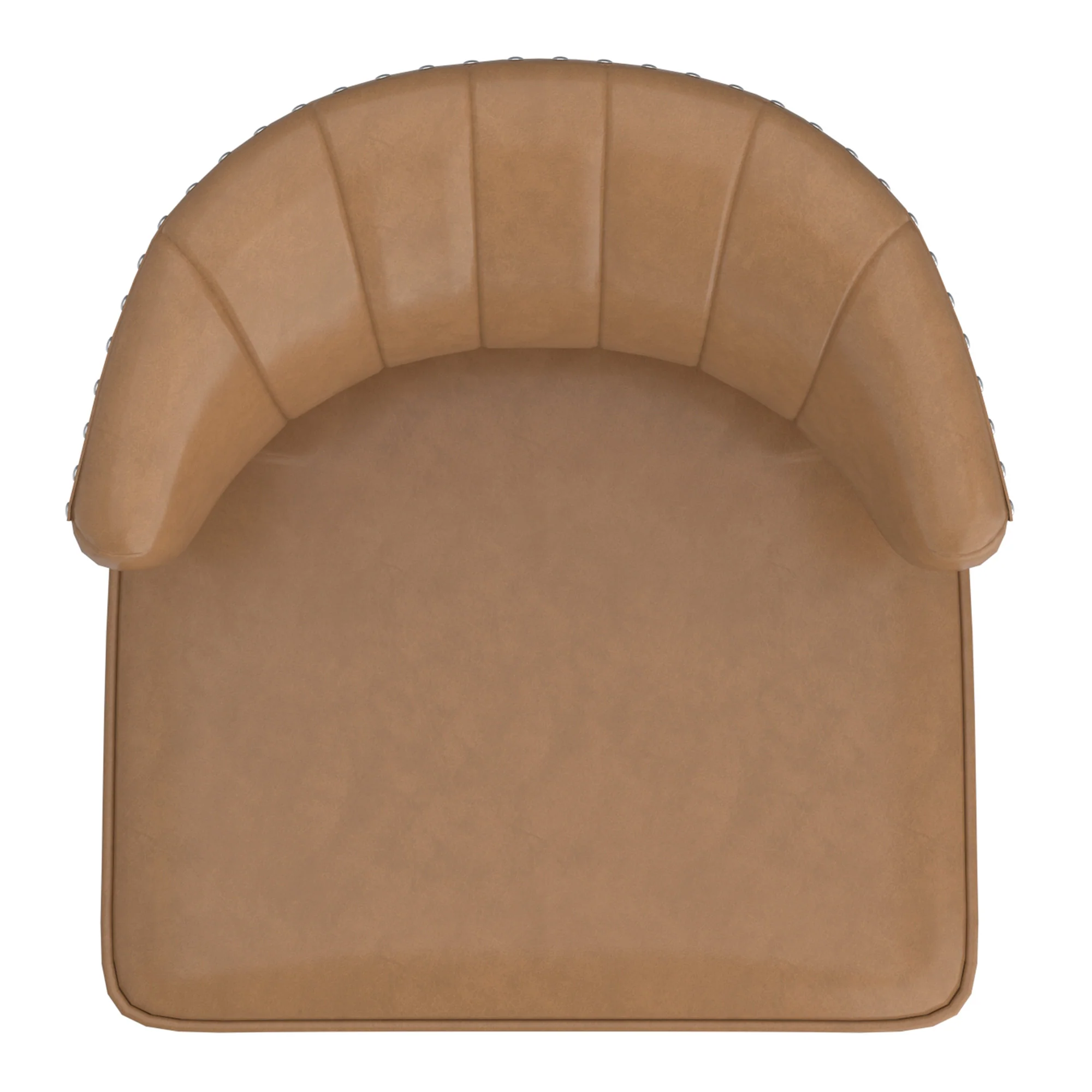 Worldwide Home Furnishings Kyrie-Accent Chair-Saddle Accent Chair 403-587SD - Image 6