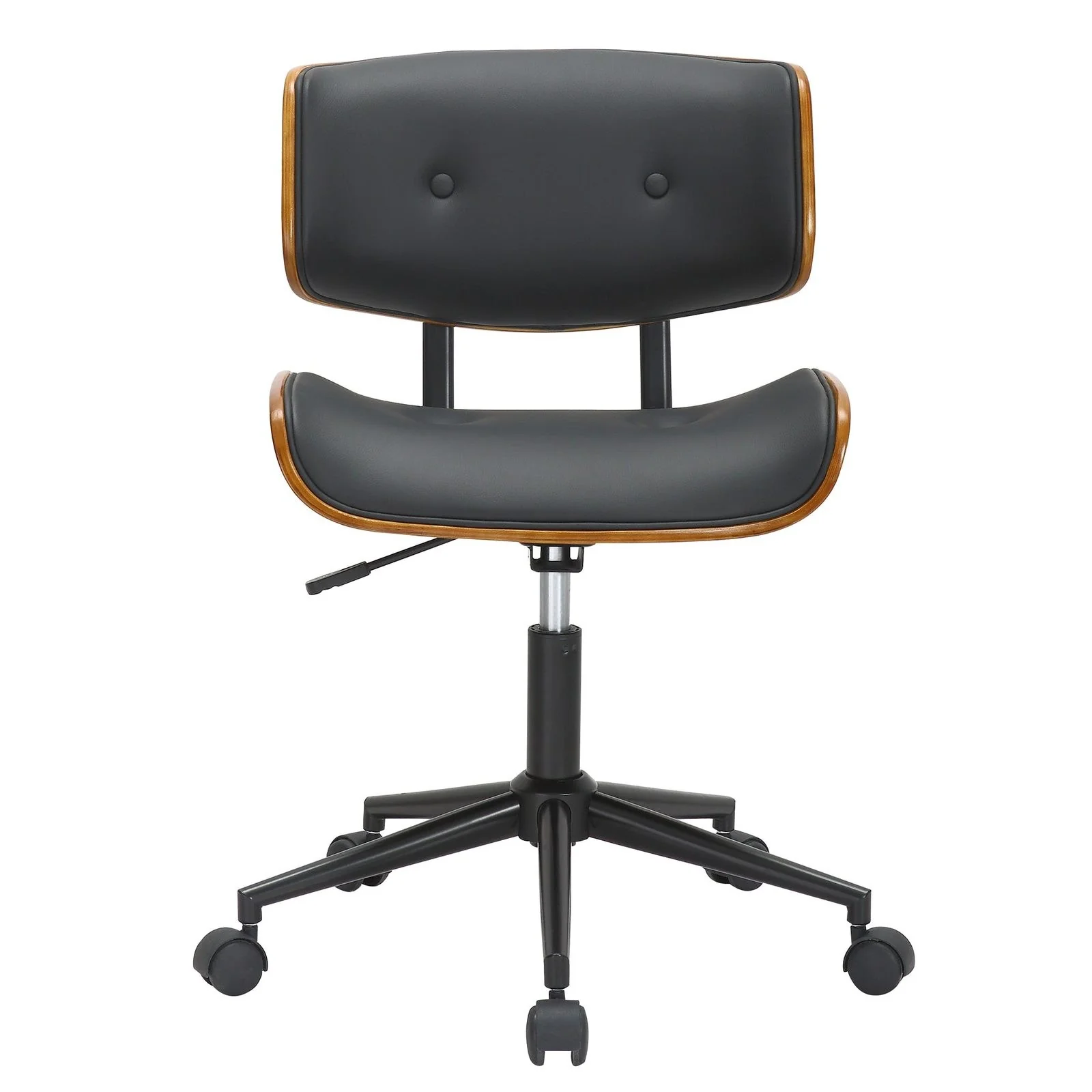 Worldwide Home Furnishings Loki-Office Chair-Black Office Chair 802-672BK - Image 4