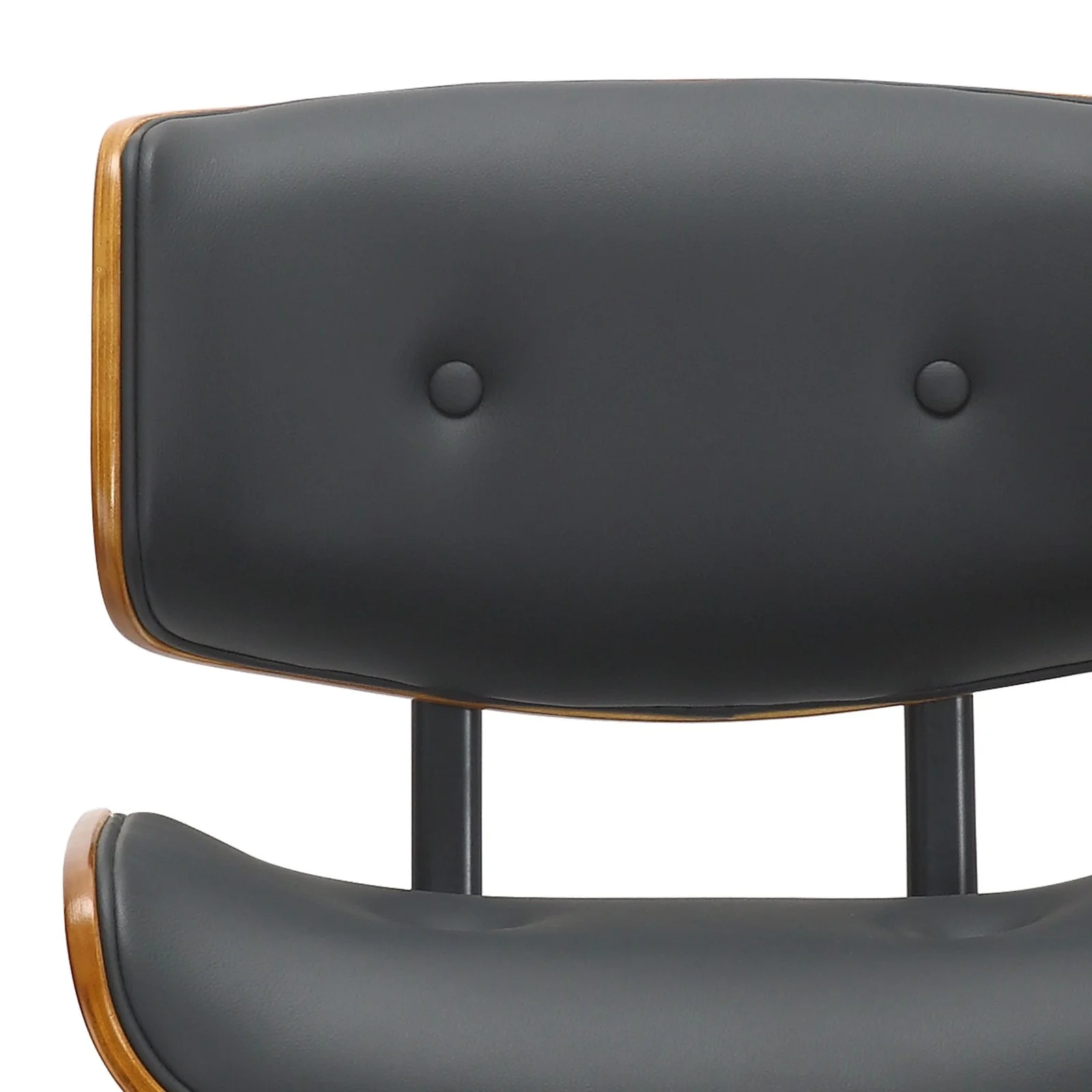 Worldwide Home Furnishings Loki-Office Chair-Black Office Chair 802-672BK - Image 7