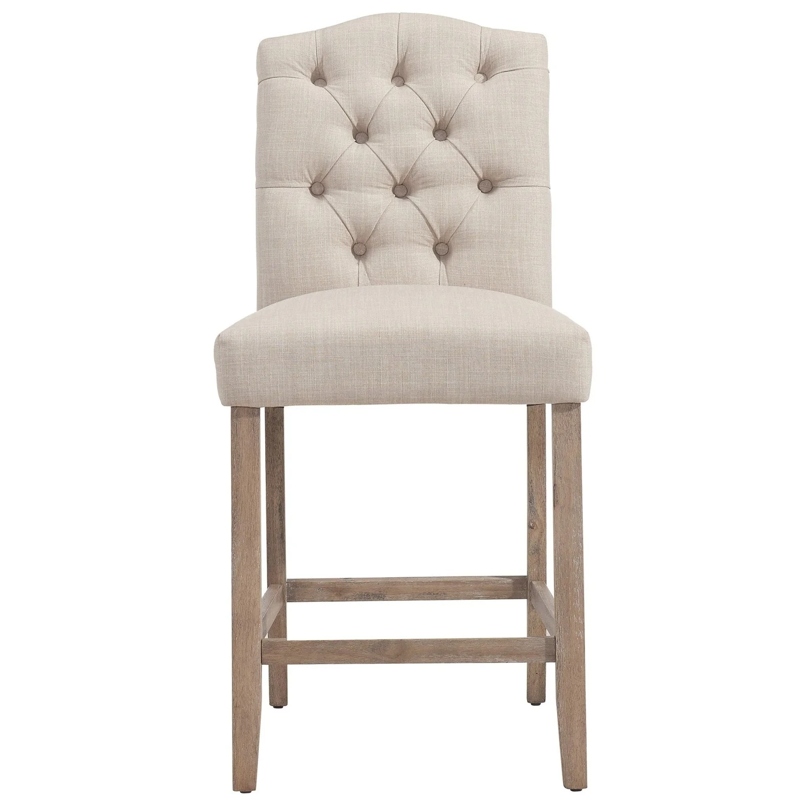 Worldwide Home Furnishings Lucian-26" Counter Stool-Beige 26" Counter Stool, Set Of 2 203-157BG - Image 5