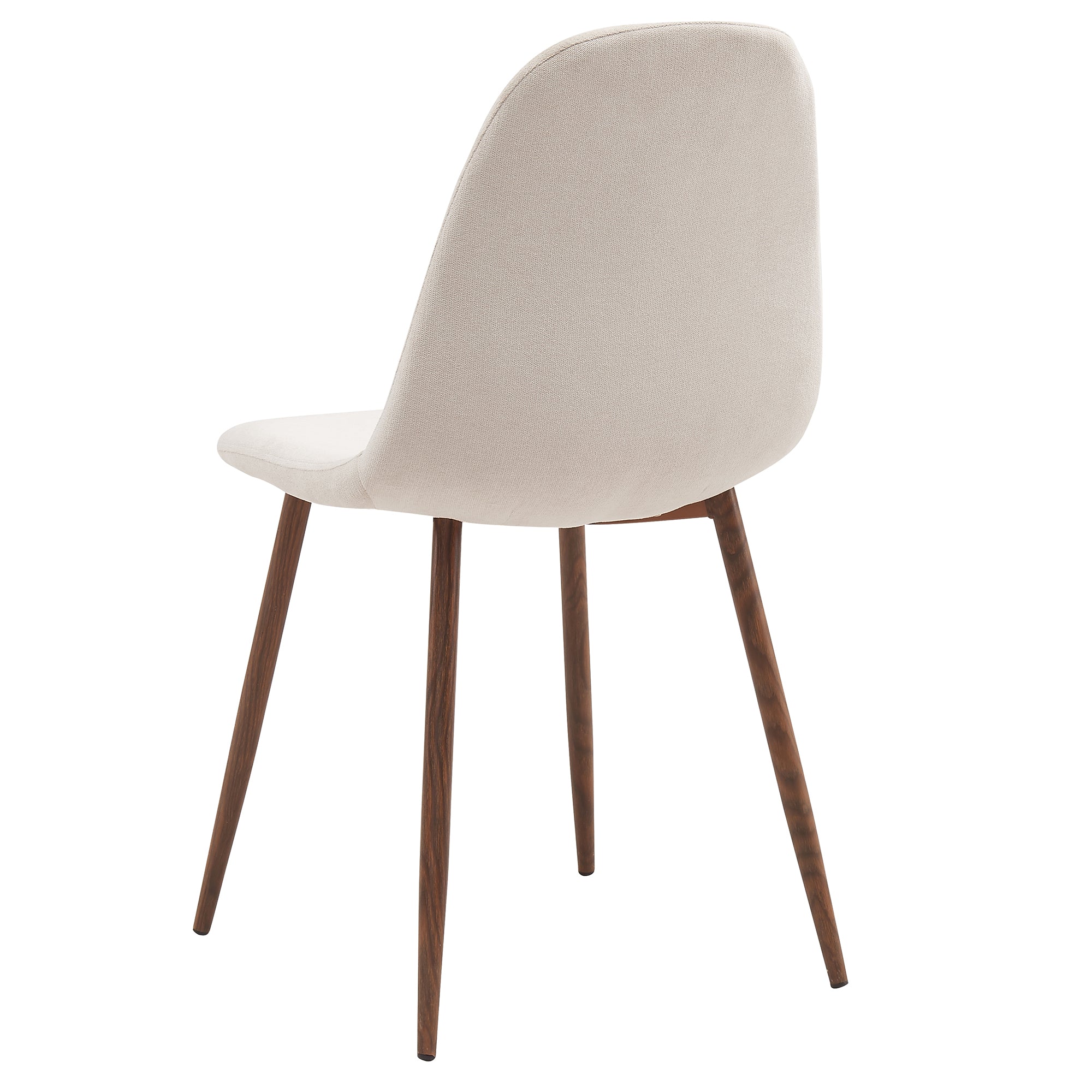 Worldwide Home Furnishings Lyna-Side Chair Fabric-Beige Side Chair, Set Of 4 202-250BG - Image 4