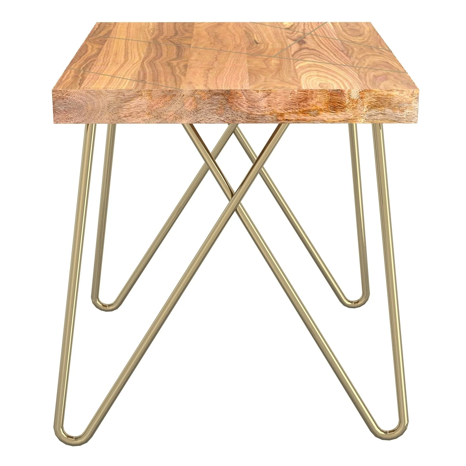 Worldwide Home Furnishings Madox-Accent Table-Natural Accent Table 501-527NT - Image 4