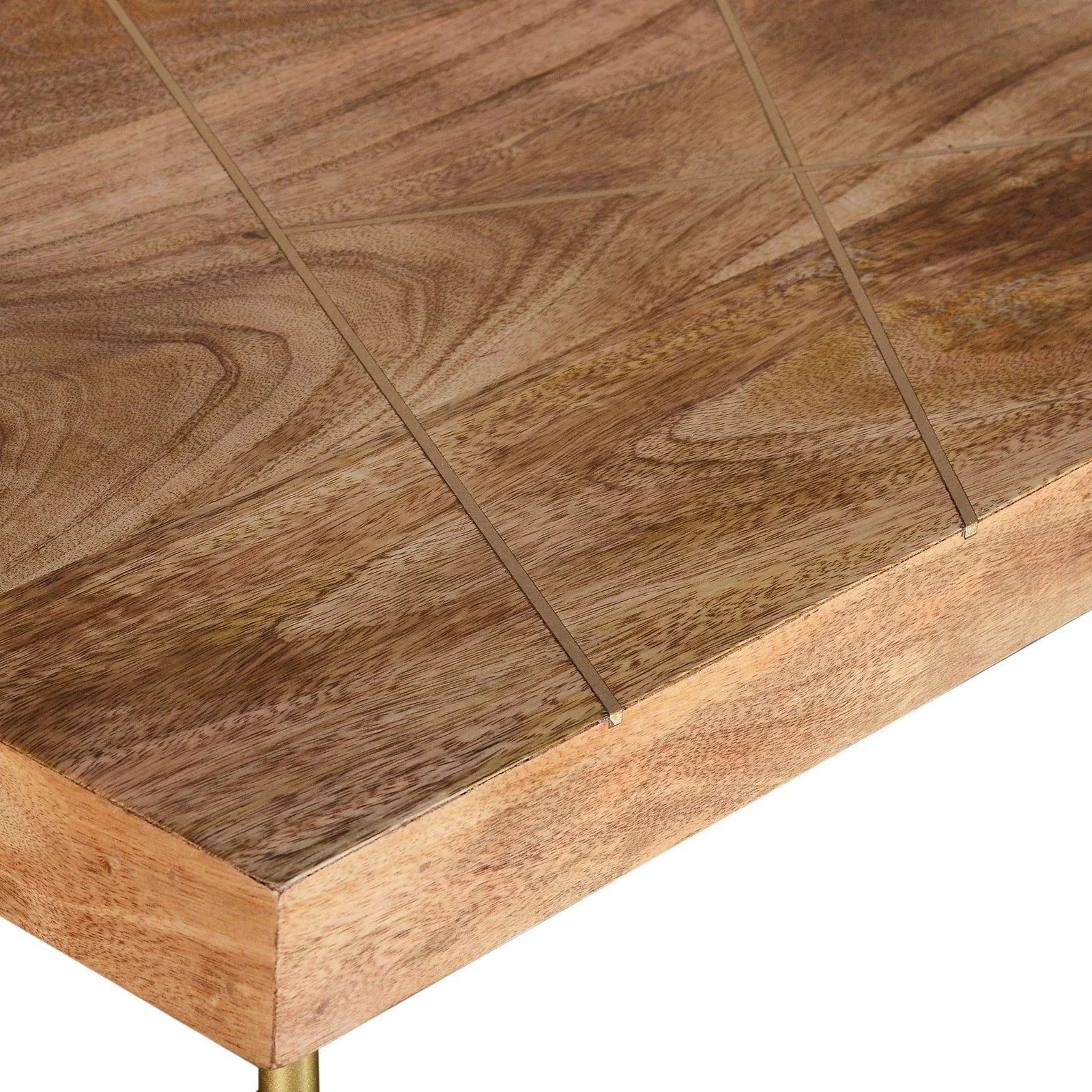Worldwide Home Furnishings Madox-Accent Table-Natural Accent Table 501-527NT - Image 7