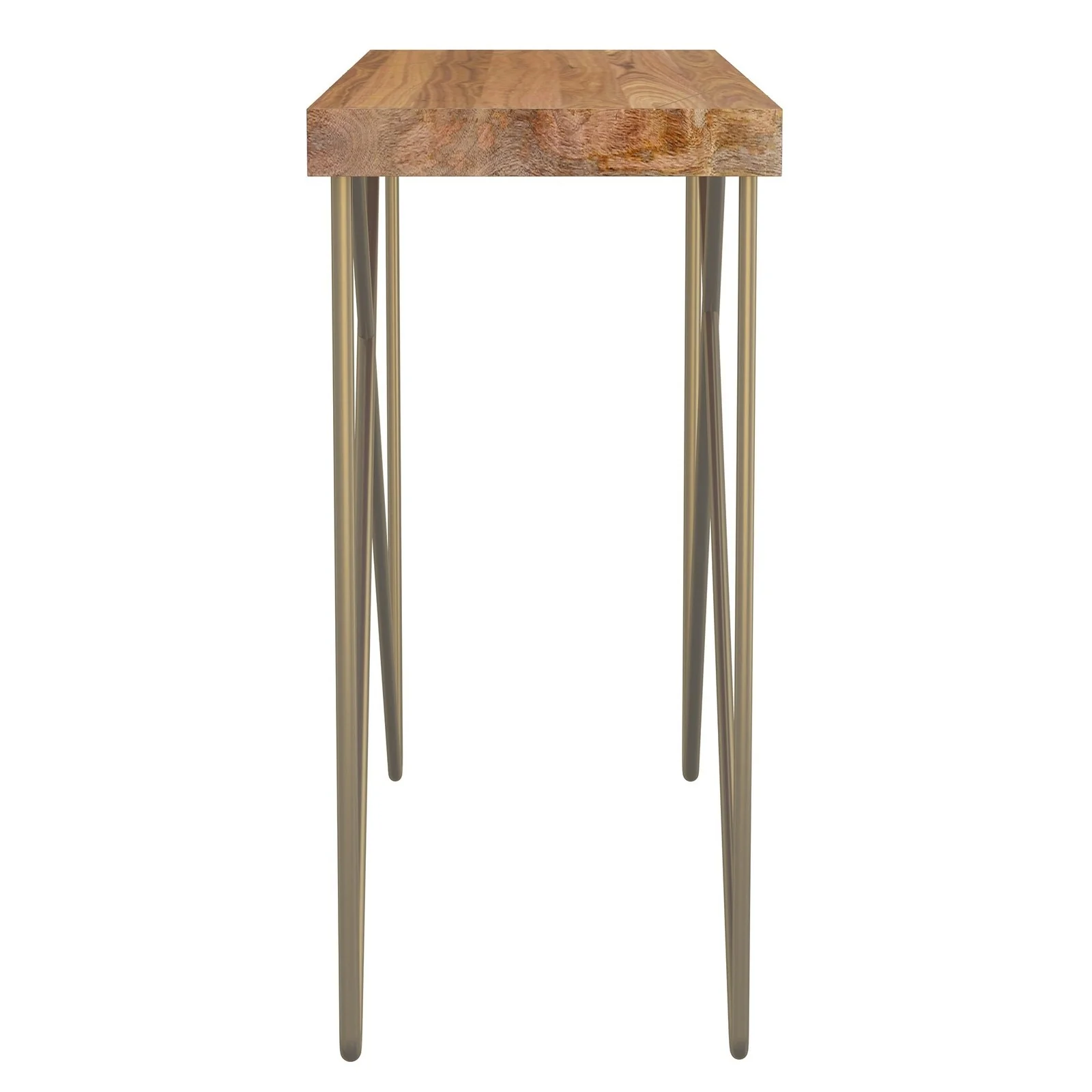 Worldwide Home Furnishings Madox-Console Table-Natural Console Table 502-527NT - Image 4