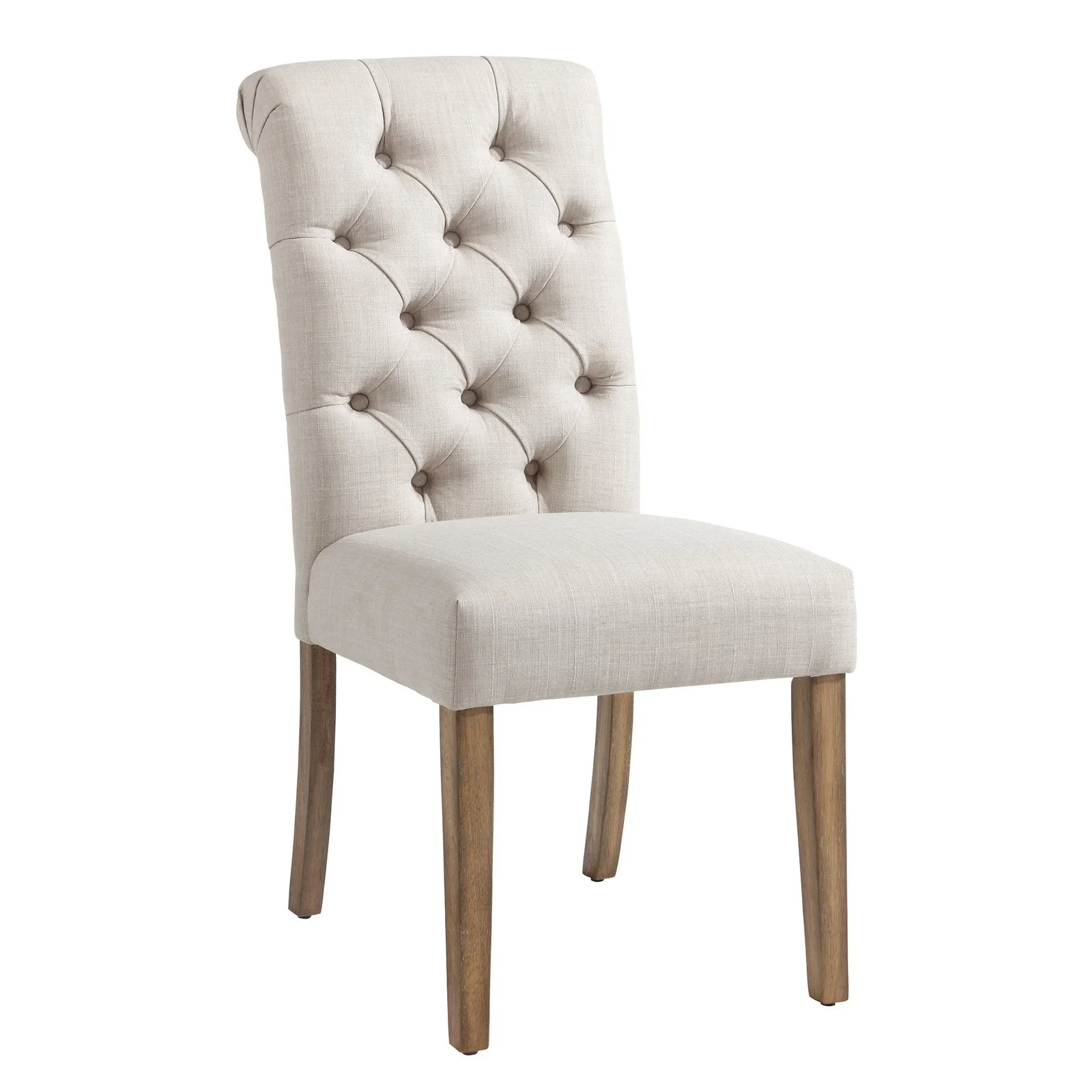 Worldwide Home Furnishings Melia-Side Chair-Beige Side Chair, Set Of 2 202-968BG - Image 4