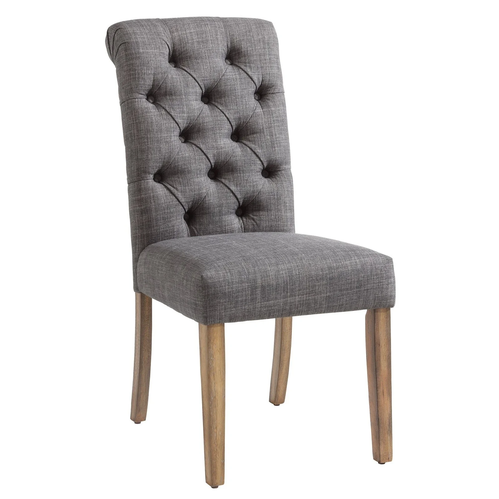 Worldwide Home Furnishings Melia-Side Chair-Grey Side Chair, Set Of 2 202-968GY - Image 4
