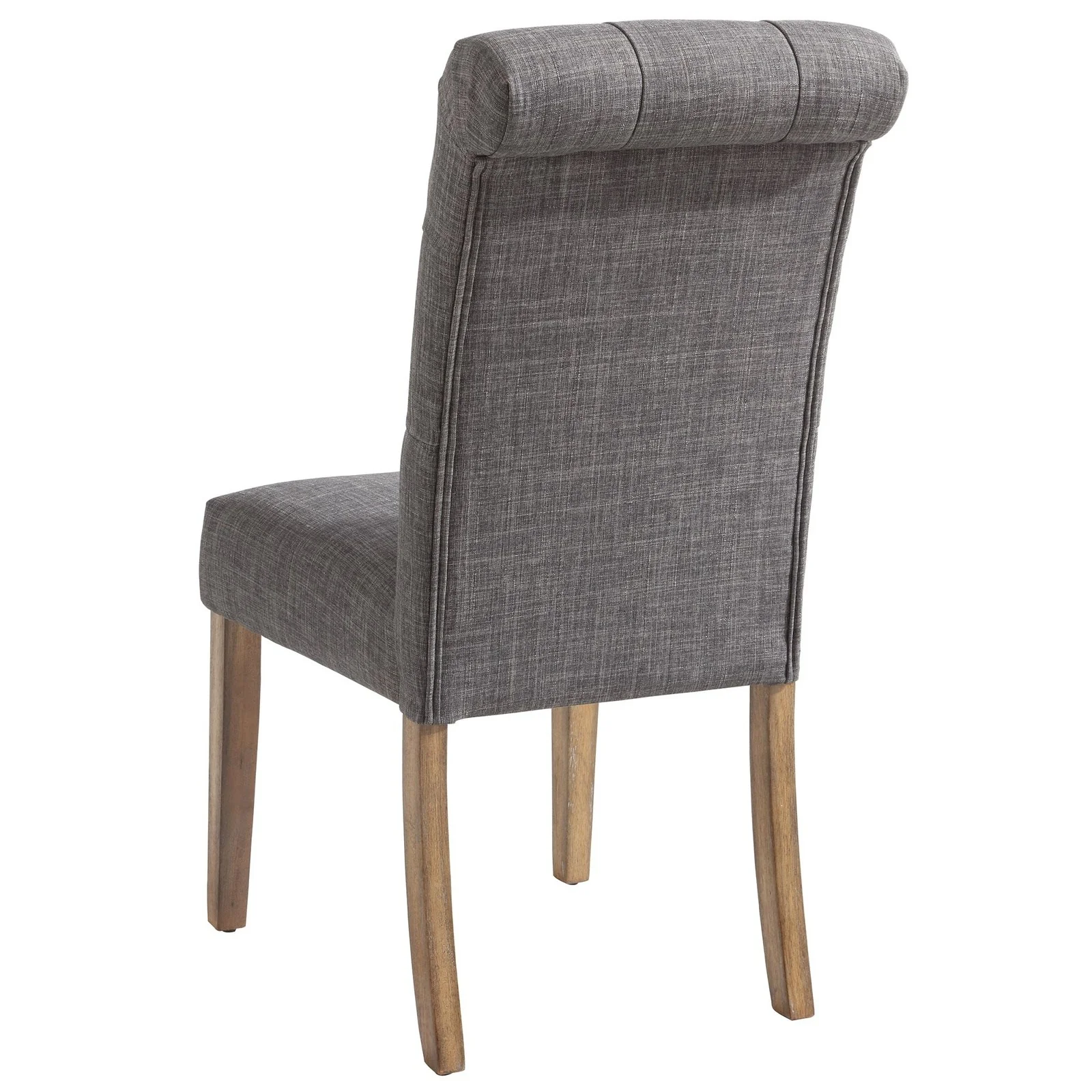 Worldwide Home Furnishings Melia-Side Chair-Grey Side Chair, Set Of 2 202-968GY - Image 5