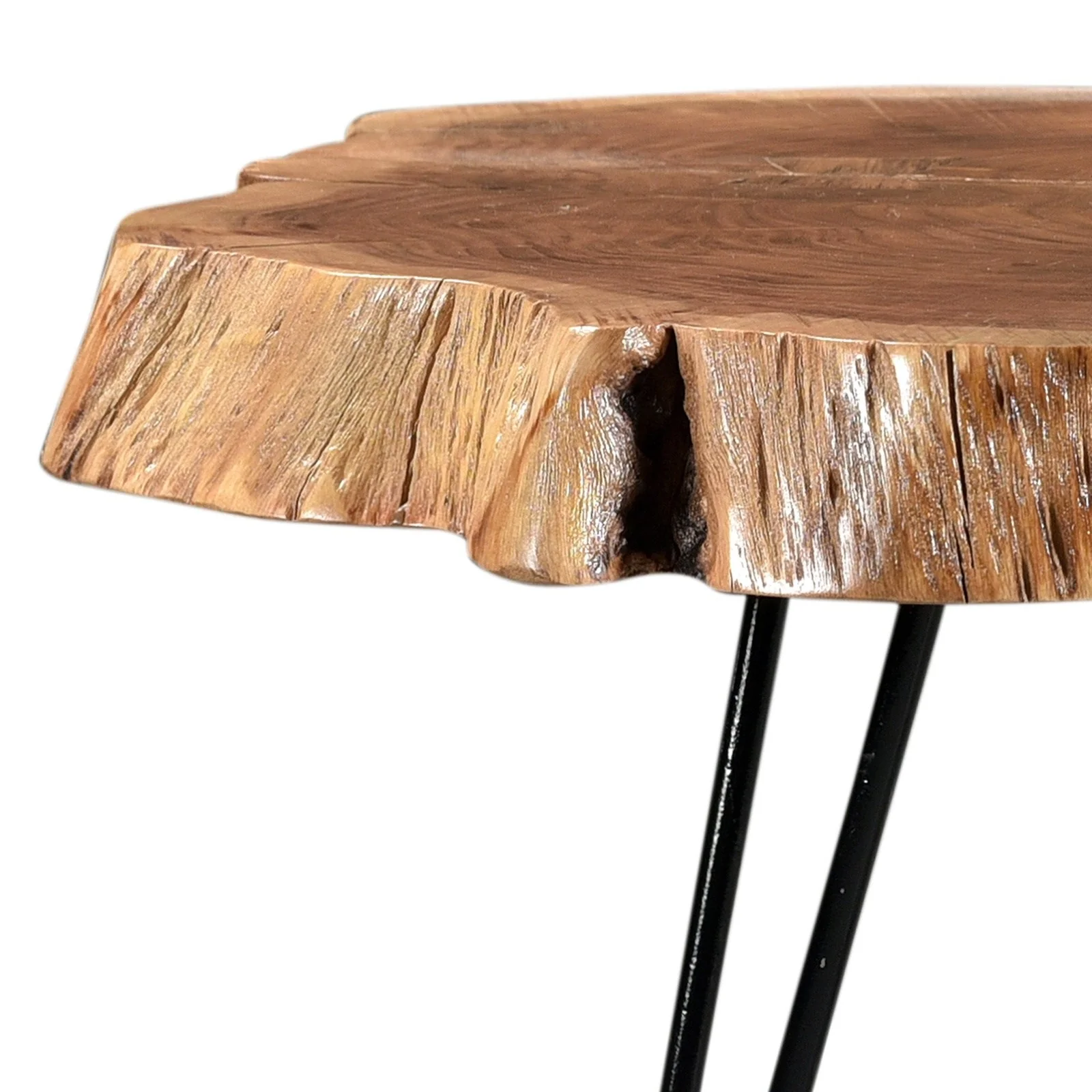 Worldwide Home Furnishings Nila-Accent Table-Natural Accent Table 501-329NAT - Image 7