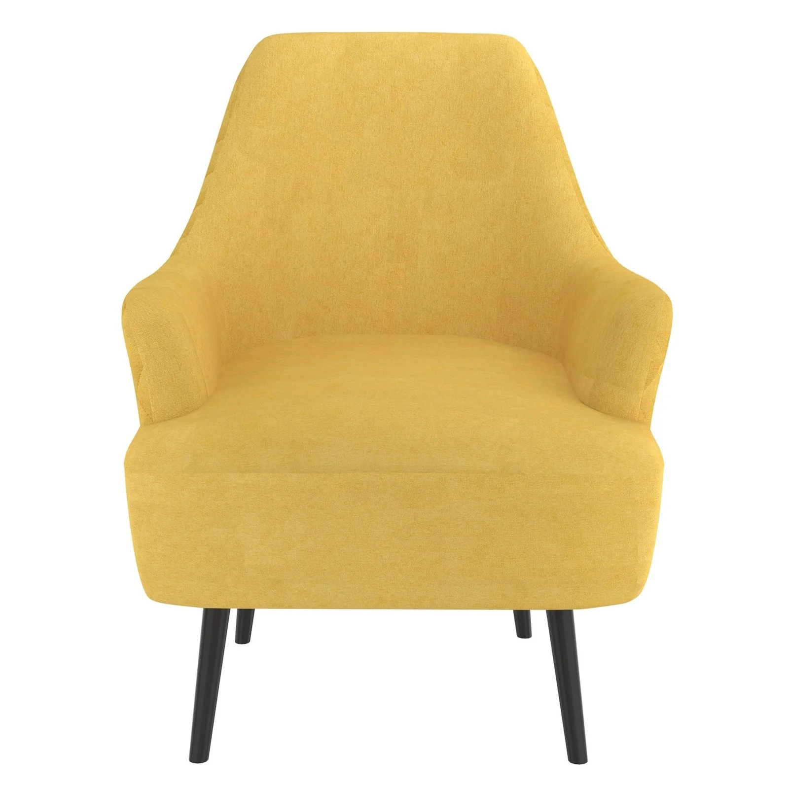 Worldwide Home Furnishings Nomi-Accent Chair-Mustard Accent Chair 403-543MUS - Image 5
